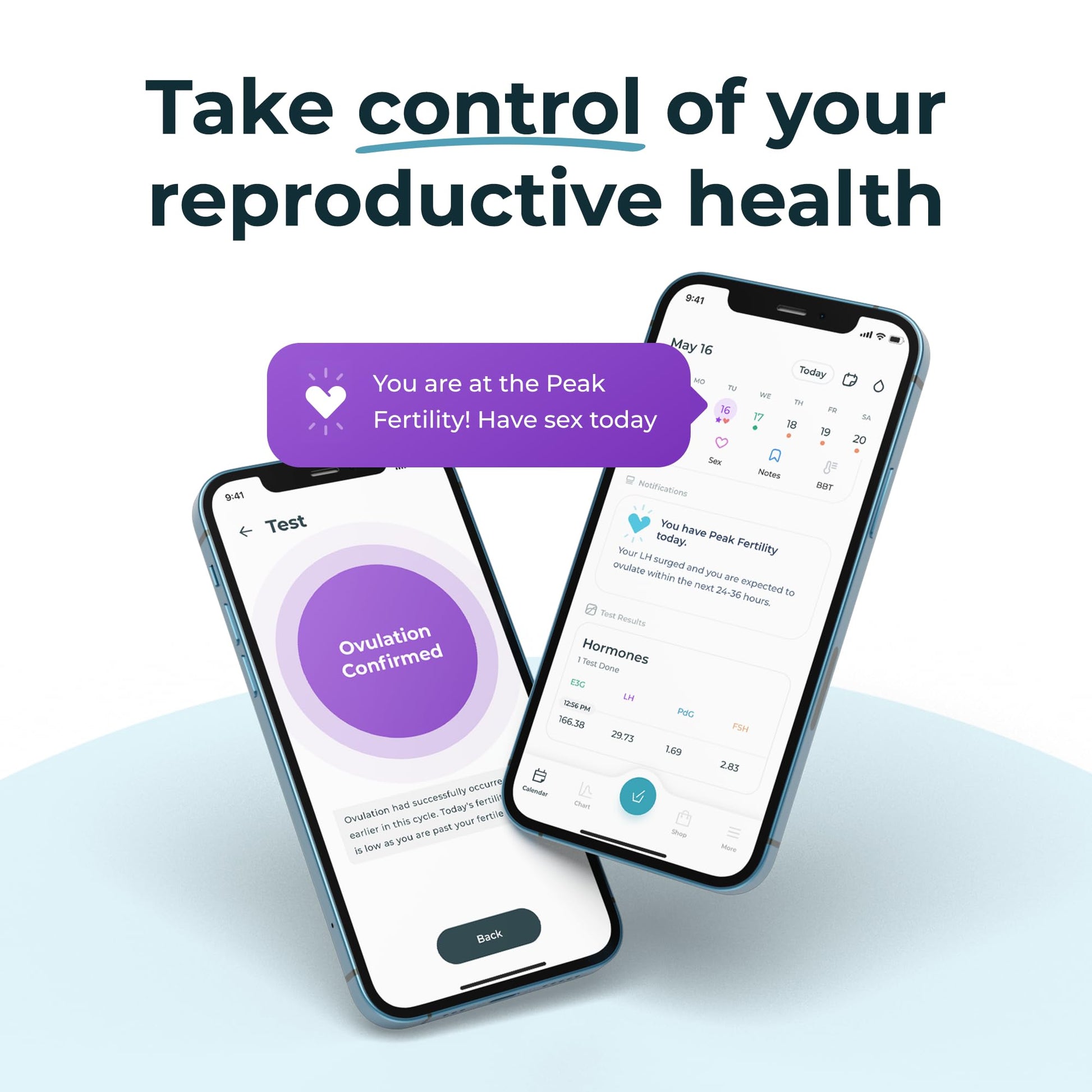 Inito Fertility Test Strips | Pack of 30 | Compatible only with Inito Fertility Monitor | Compatible with iPhone Models only