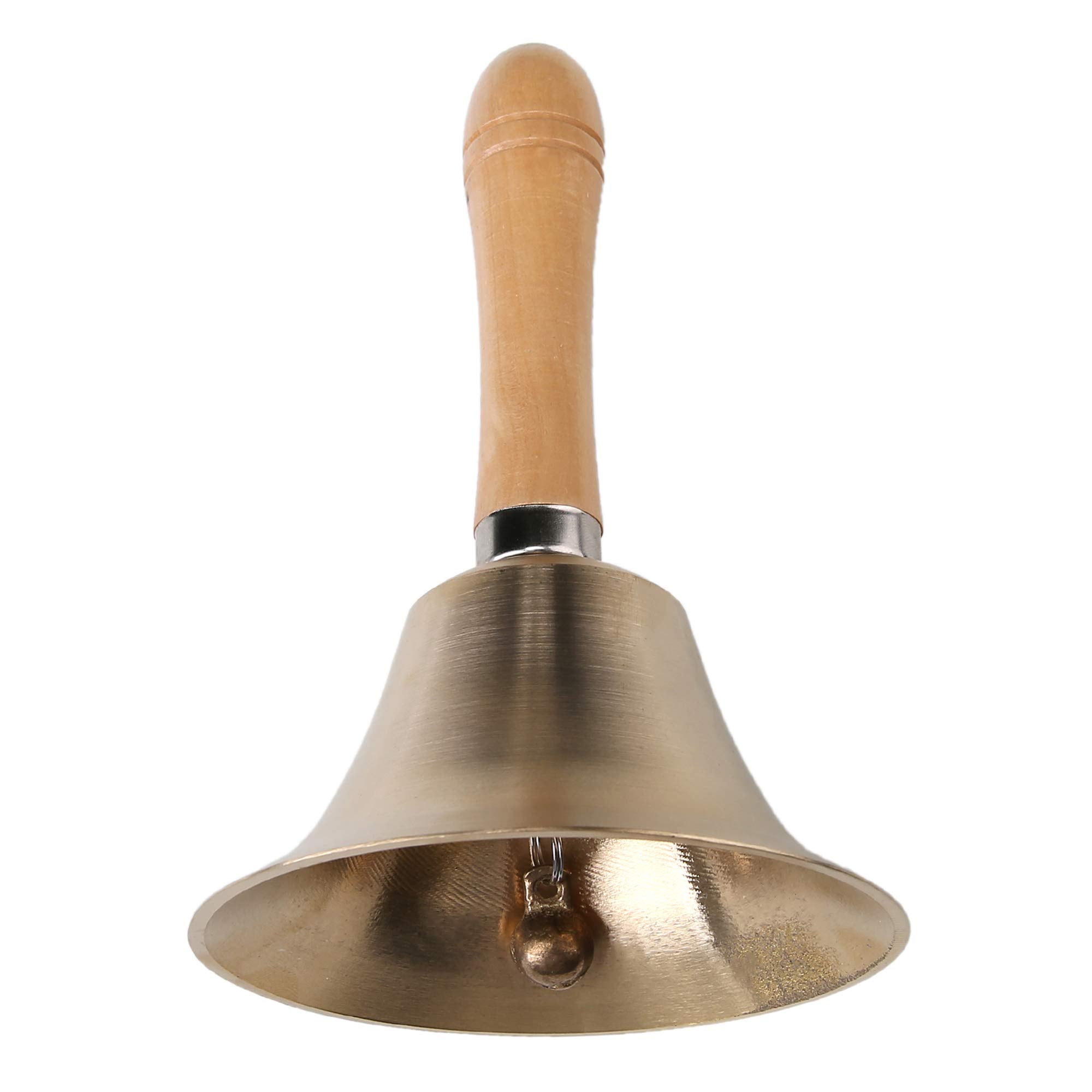 جرس يدوي فائق الصوت من النحاس الصلب