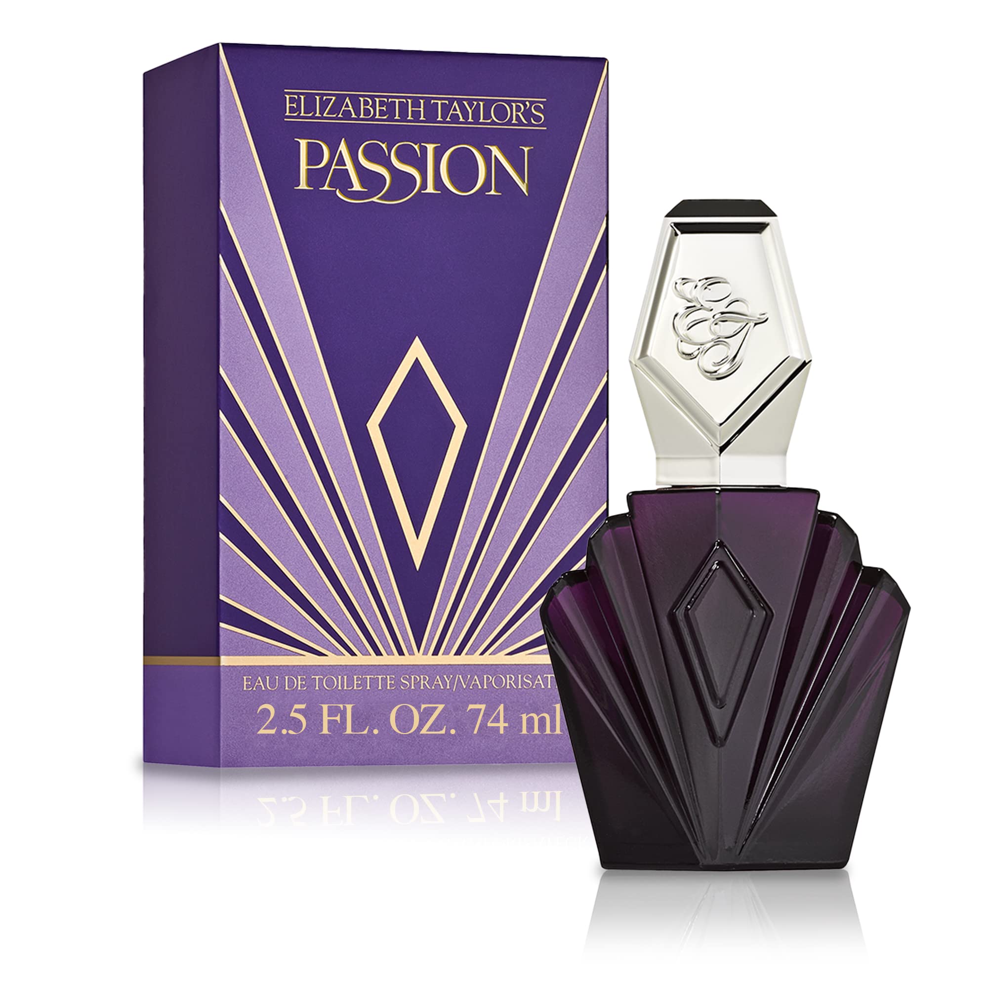 عطر باشن للنساء من إليزابيث تايلور، ماء تواليت بخاخ، 2.5 أونصة سائلة