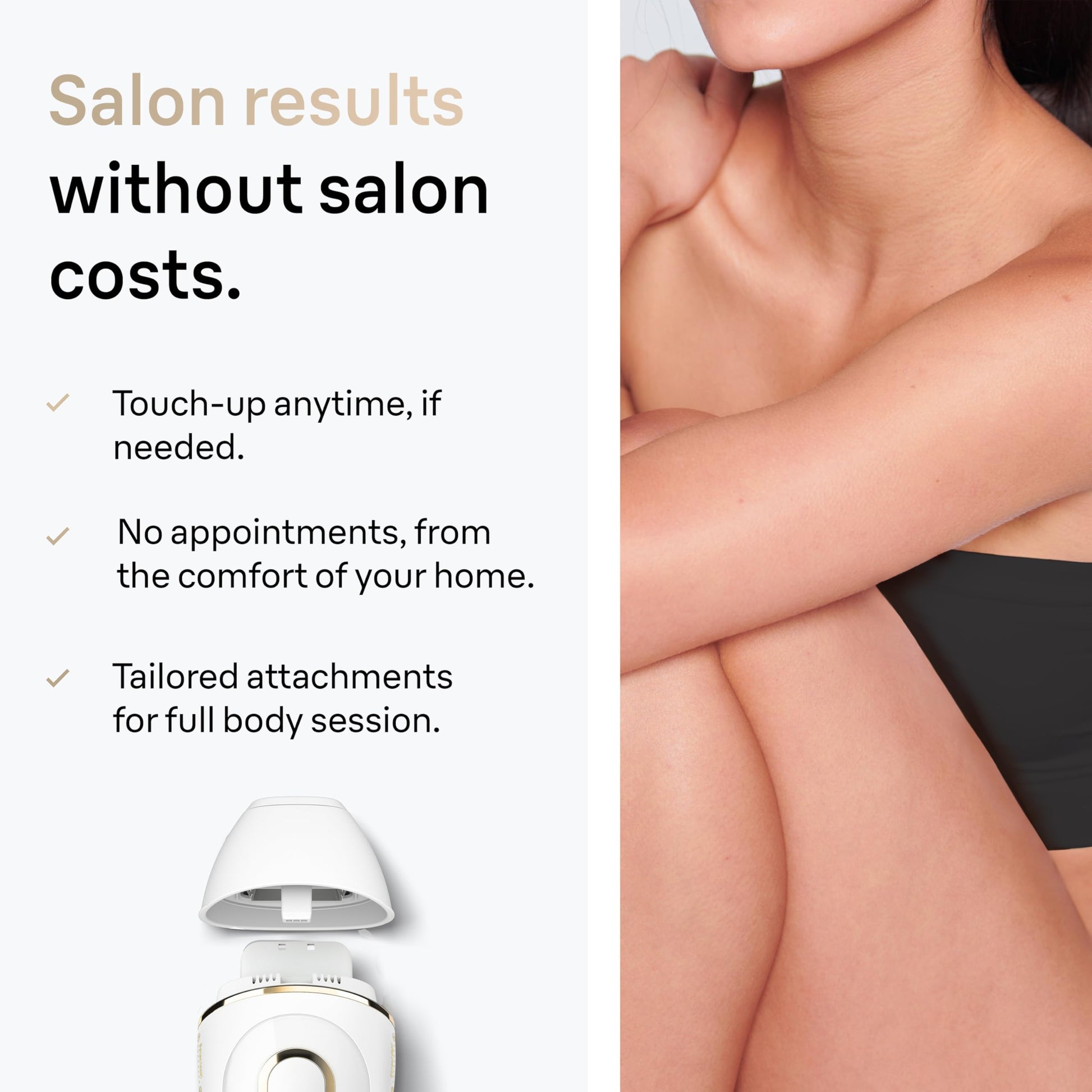 Braun Smart IPL, Silk·Expert Pro 5: at Home Laser Hair Removal for Women and Men, Permanent Visible Hair Reduction in Hair Regrowth for Body & Face, with Venus Swirl Razor, Corded, IPL5137