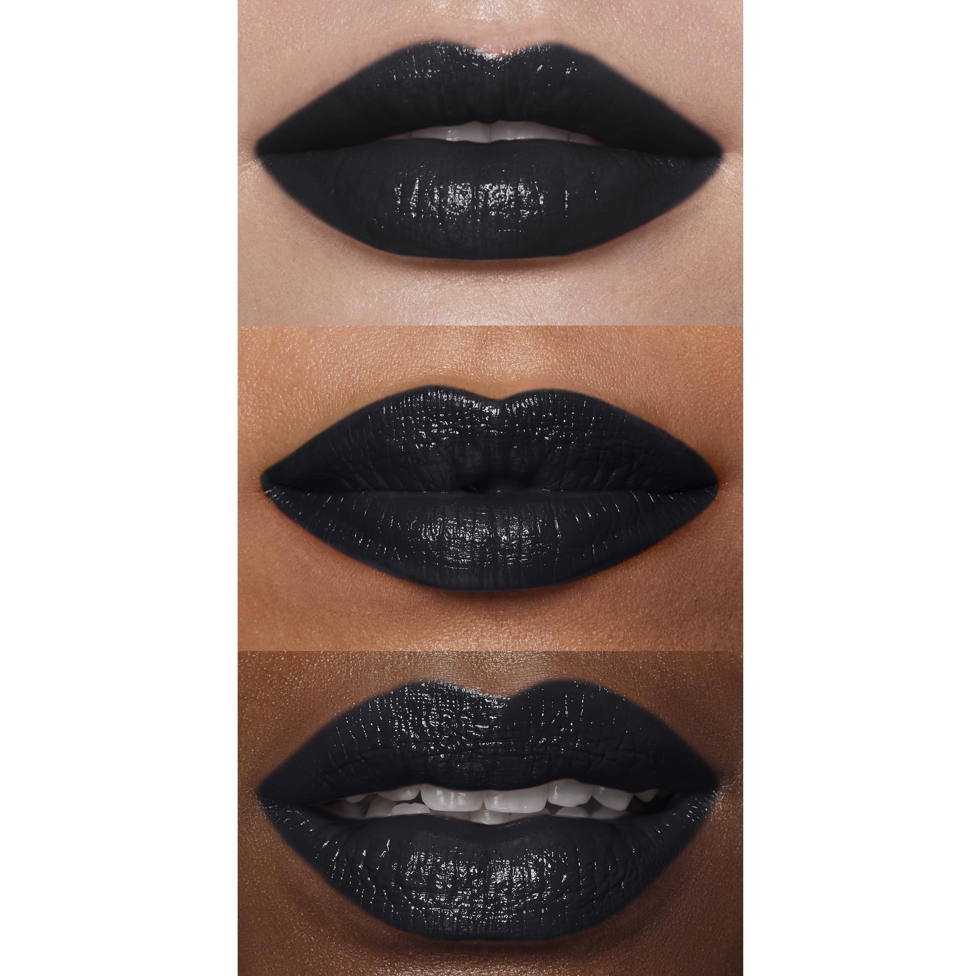 e.l.f. O Face Satin Lipstick, Richly Pigmented, Nourishing & Long-Lasting Creamy Lipstick, Infused With Jojoba, Vegan & Cruelty-Free, All Night