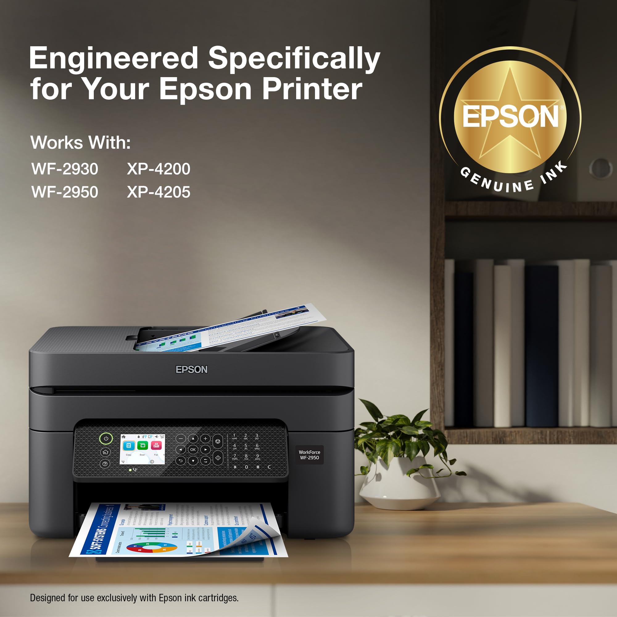 Epson 232 Claria Ink Standard Capacity Color Combo Pack (T232520-S) Works with Workforce WF-2930, WF-2950, Expression XP-4200, XP-4205