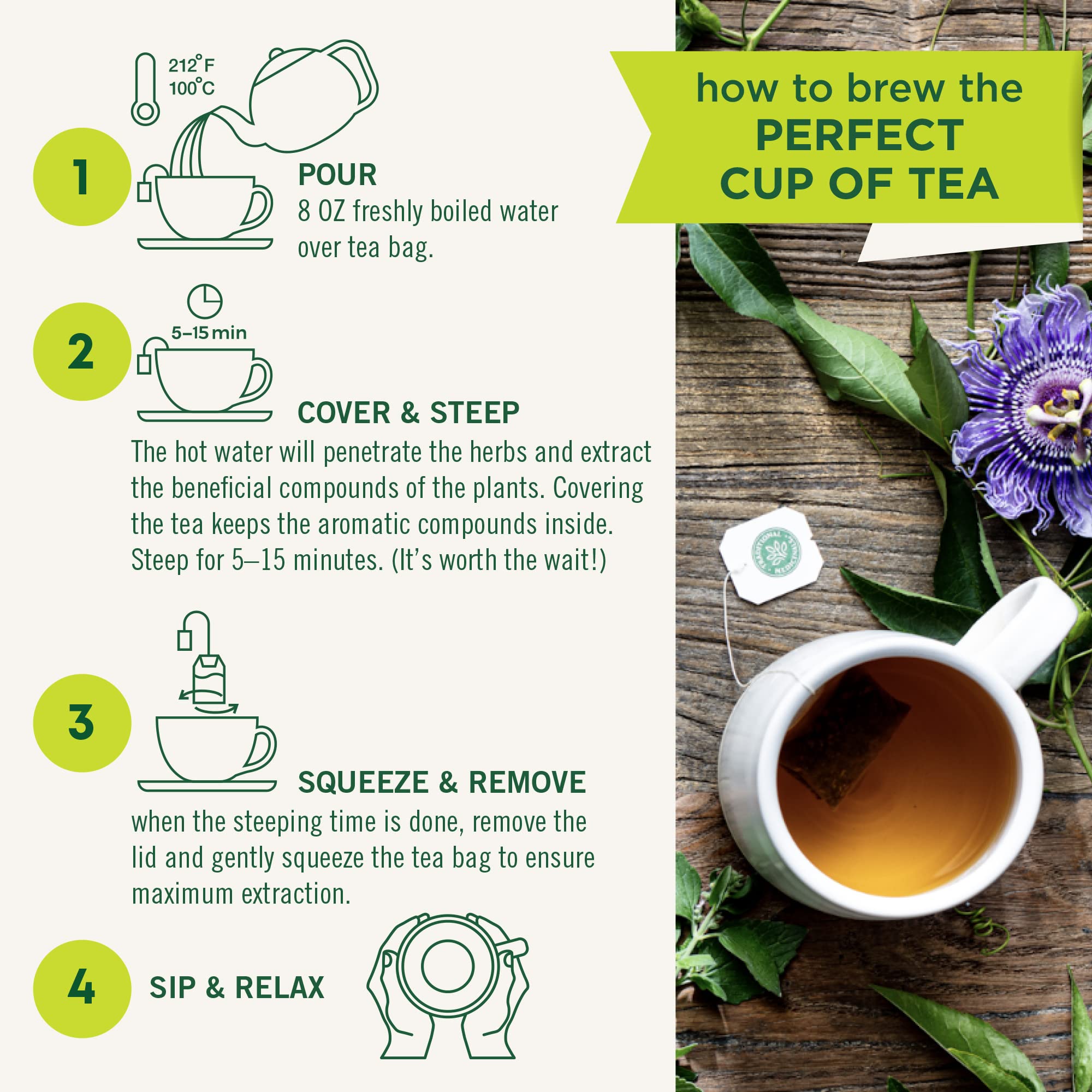 Traditional Medicinals Organic Dandelion Leaf & Root Herbal Tea (Pack of 1), Supports Kidney Function and Healthy Digestion, 16 Tea Bags Total