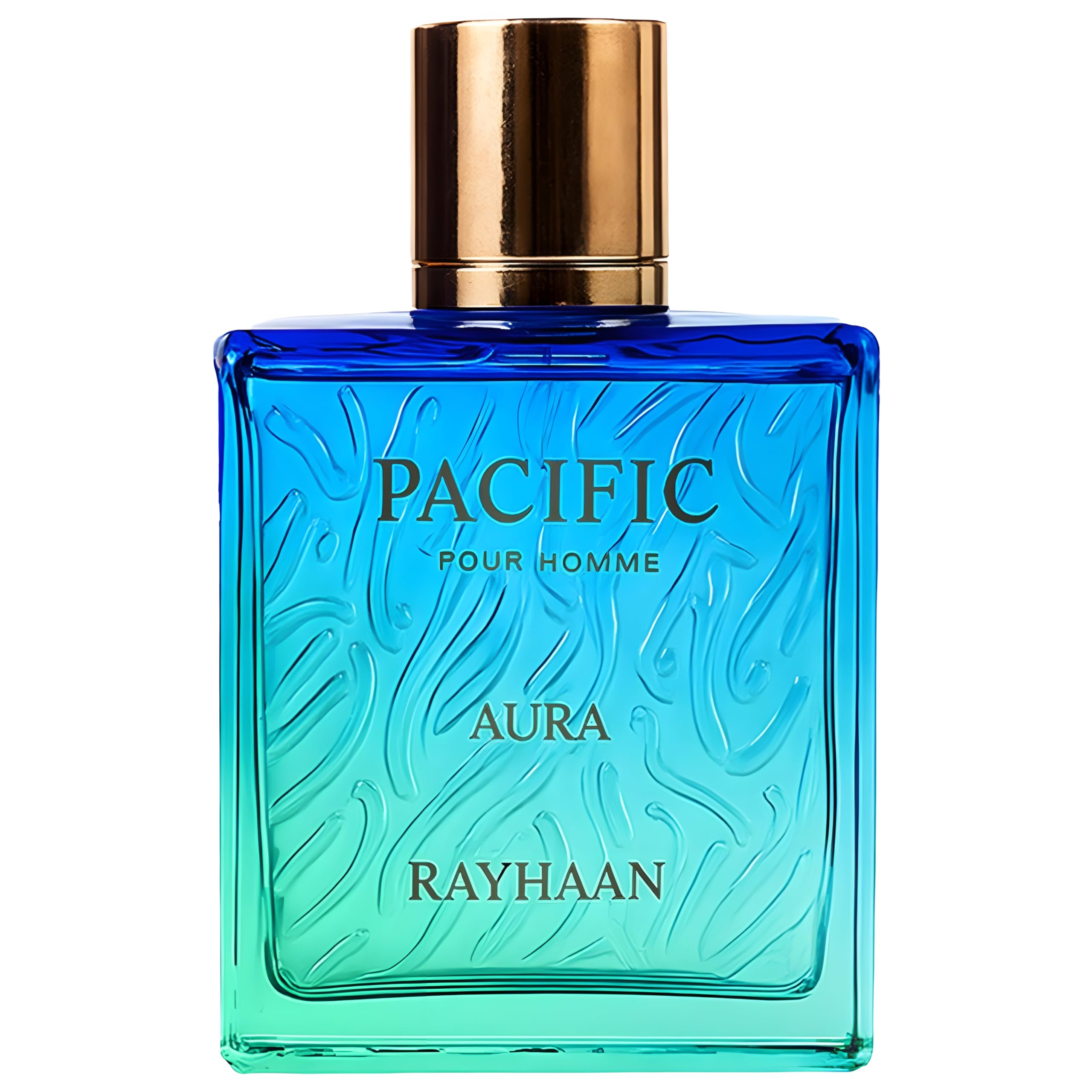 ريهان باسيفيك أورا - حمضيات، أروماتك، نعناع، عنبر، منعش - ماء عطر بخاخ للرجال، 3.4 أونصة / 100 مل