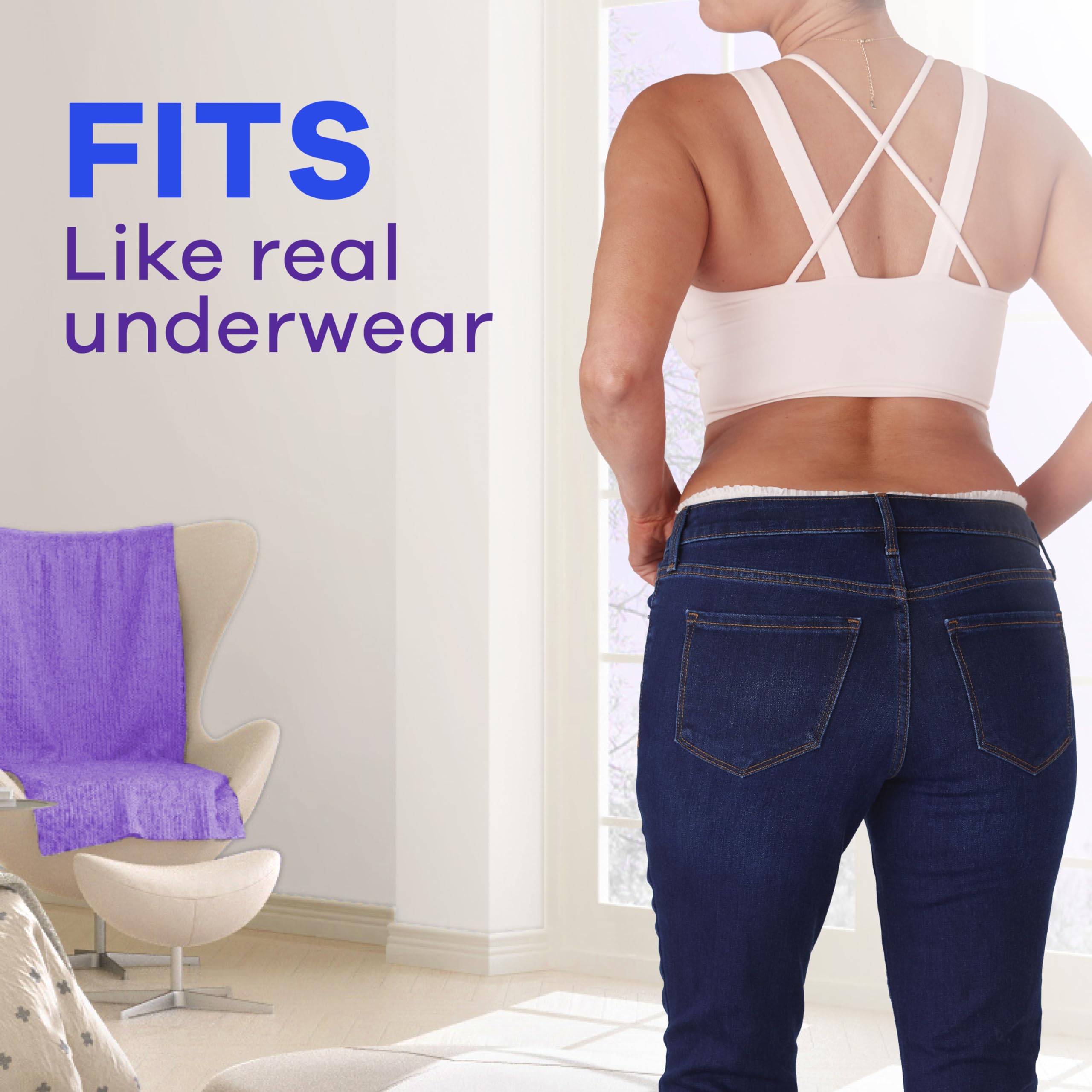 Always Discreet Adult Incontinence Underwear for Women and Postpartum Underwear, Small/Medium, Up to 100% Bladder Leak Protection, 32 Count