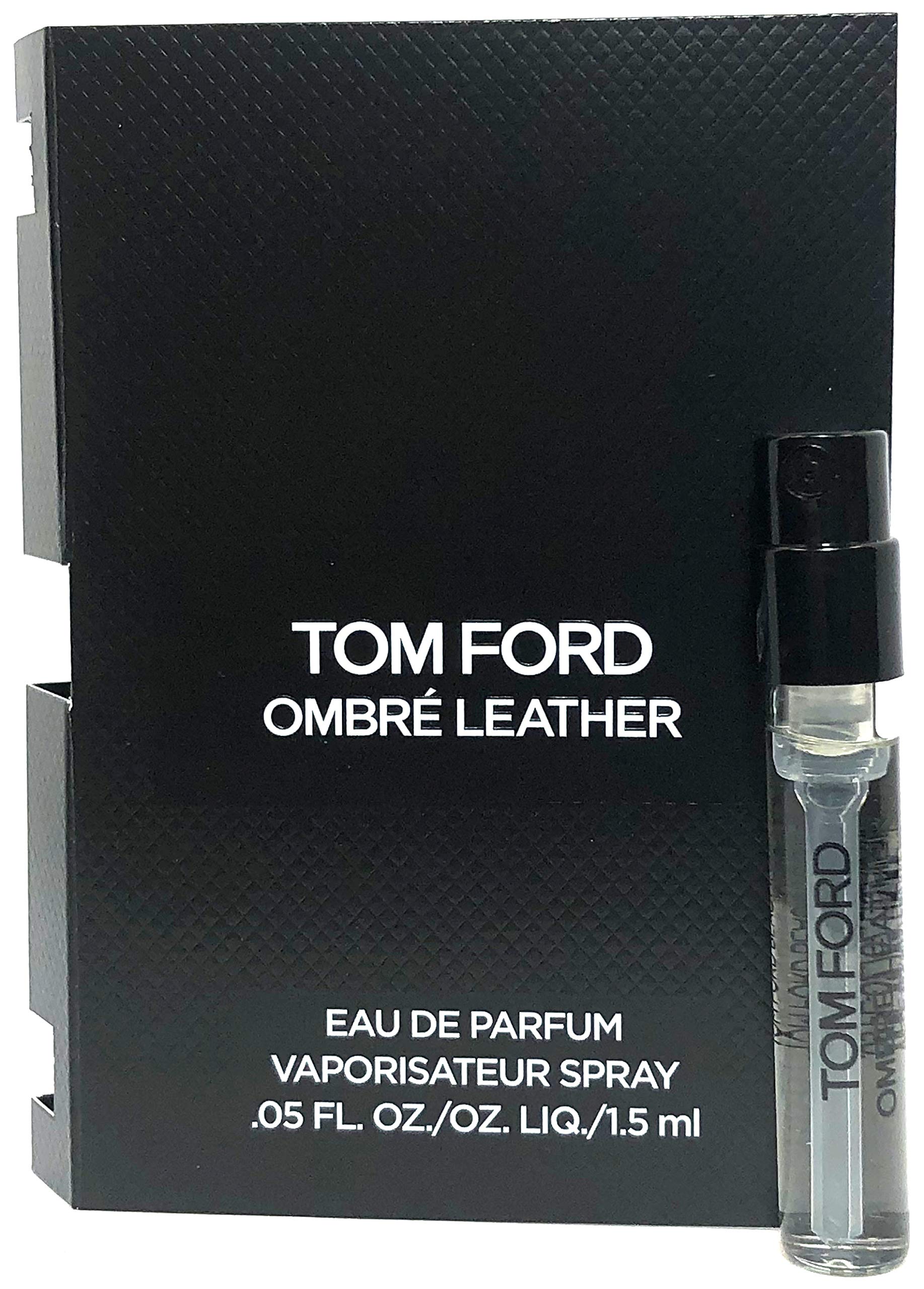 توم فورد أومبري ليذر - بخاخ ماء عطر للرجال 0.05 أونصة / 1.5 مل (حجم عينة)