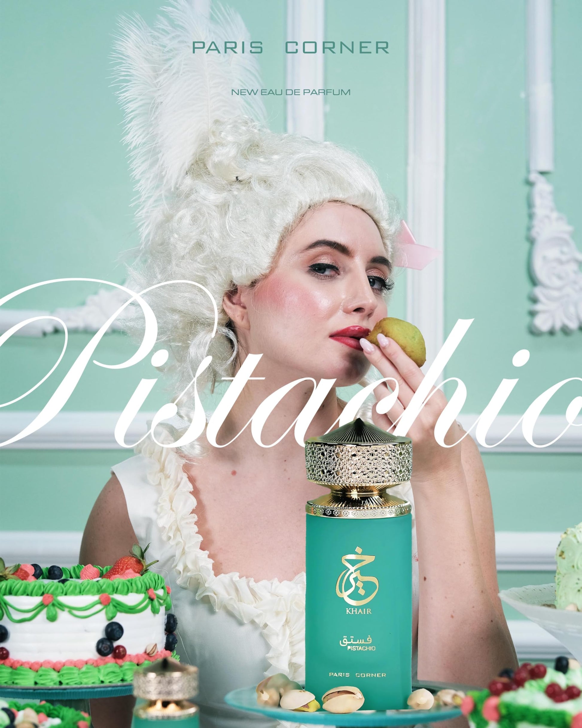 Paris Corner Pistachio Khair Unisex Perfume 3.4 Fl Oz Edp for Men and Women