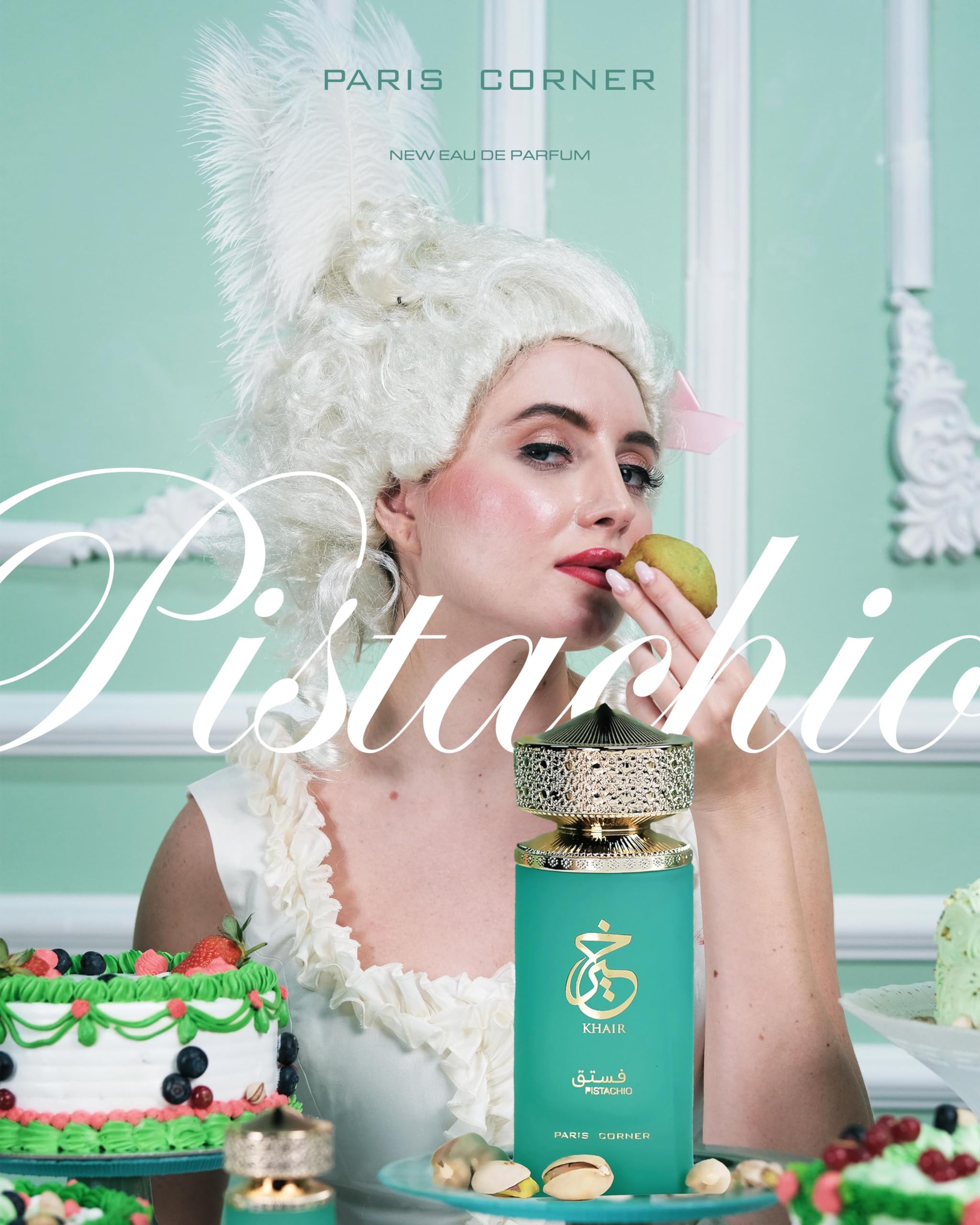 Paris Corner Pistachio Khair Unisex Perfume 3.4 Fl Oz Edp for Men and Women