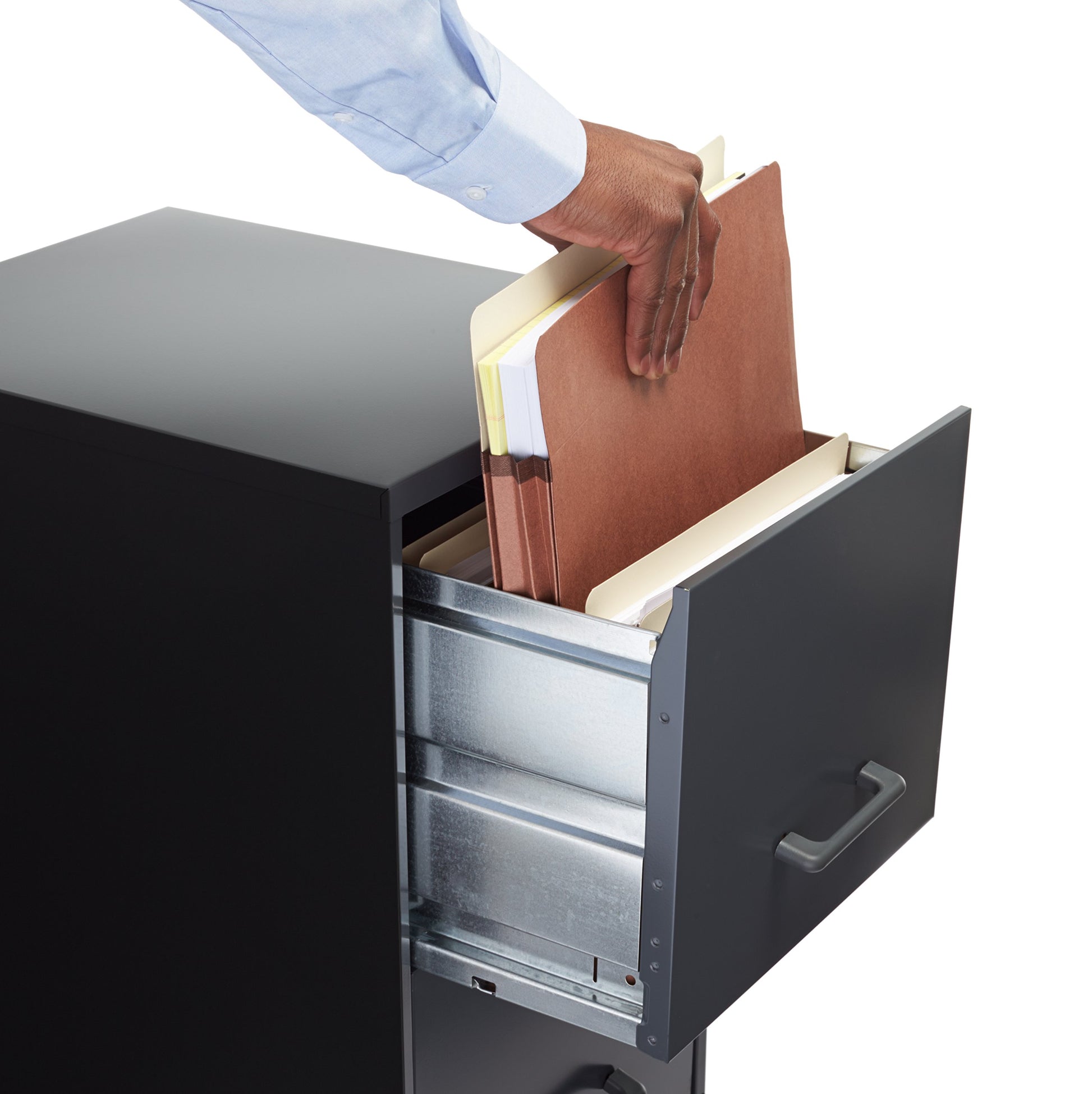 Amazon Basics Expanding File Folder Organizer with Pockets, Letter Size, 3.5-Inch Expansion, 25-Pack, 9.5 x 11.75 Inches, Brown