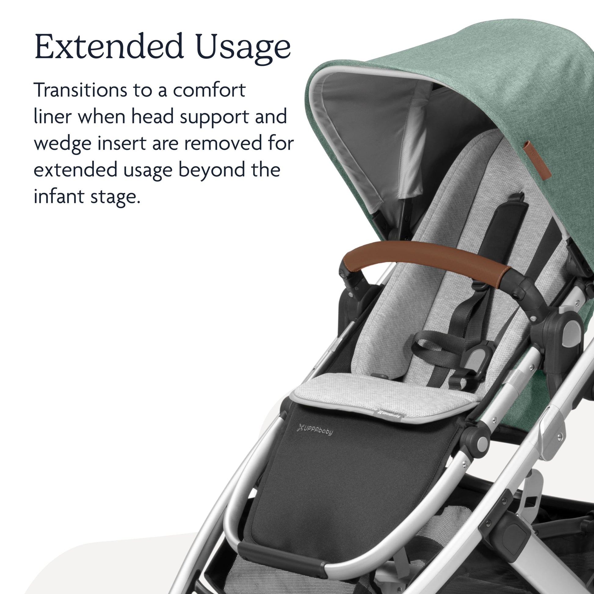 UPPAbaby Infant Snug Seat / Compatible with Vista and Cruz Strollers / 2 in 1 Newborn to Toddler Comfort Insert