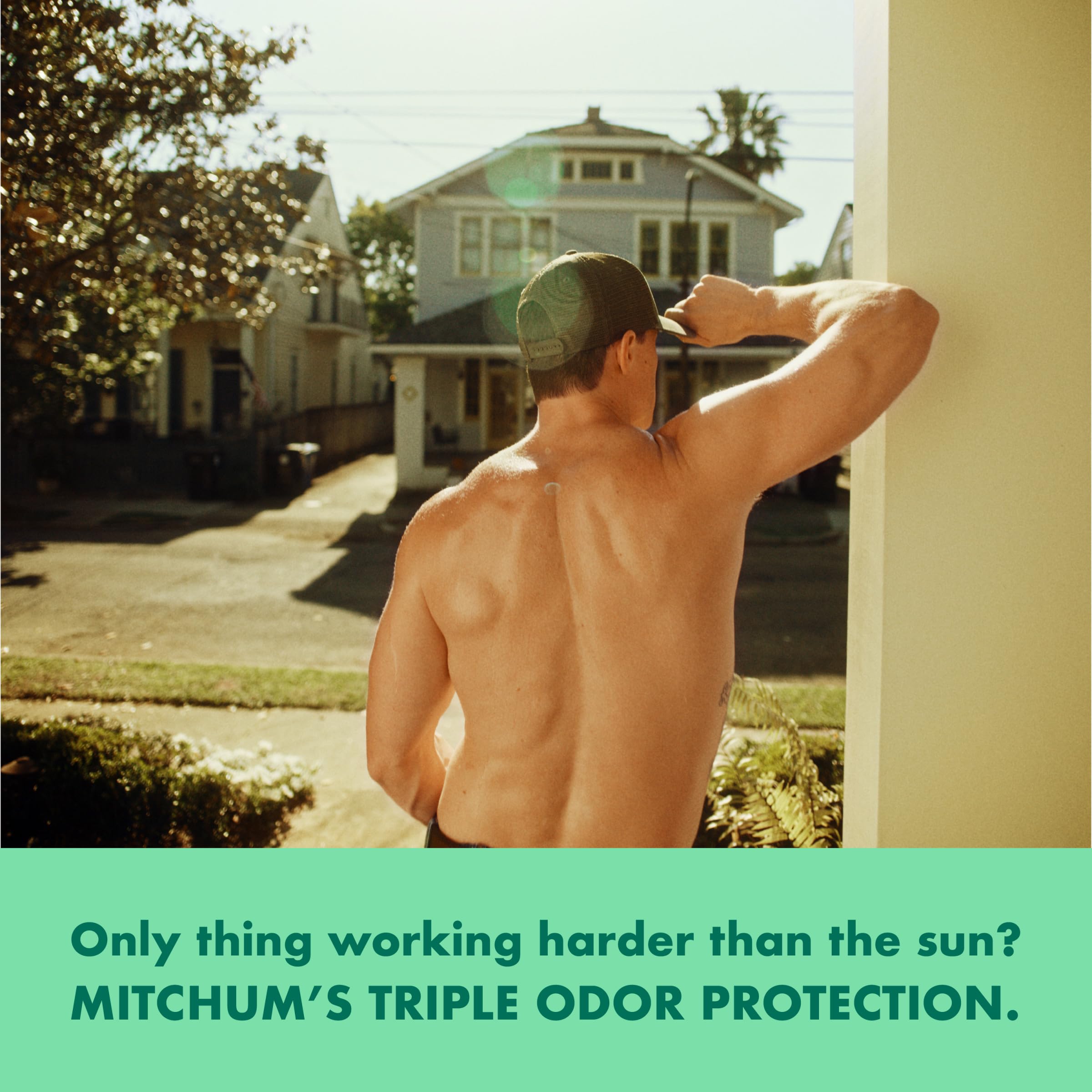 Mitchum Men's Deodorant, Antiperspirant Stick, Triple Odor Defense Invisible Solid, 48 Hr Protection, Dermatologist Tested, Clean Control, 2.7 Oz