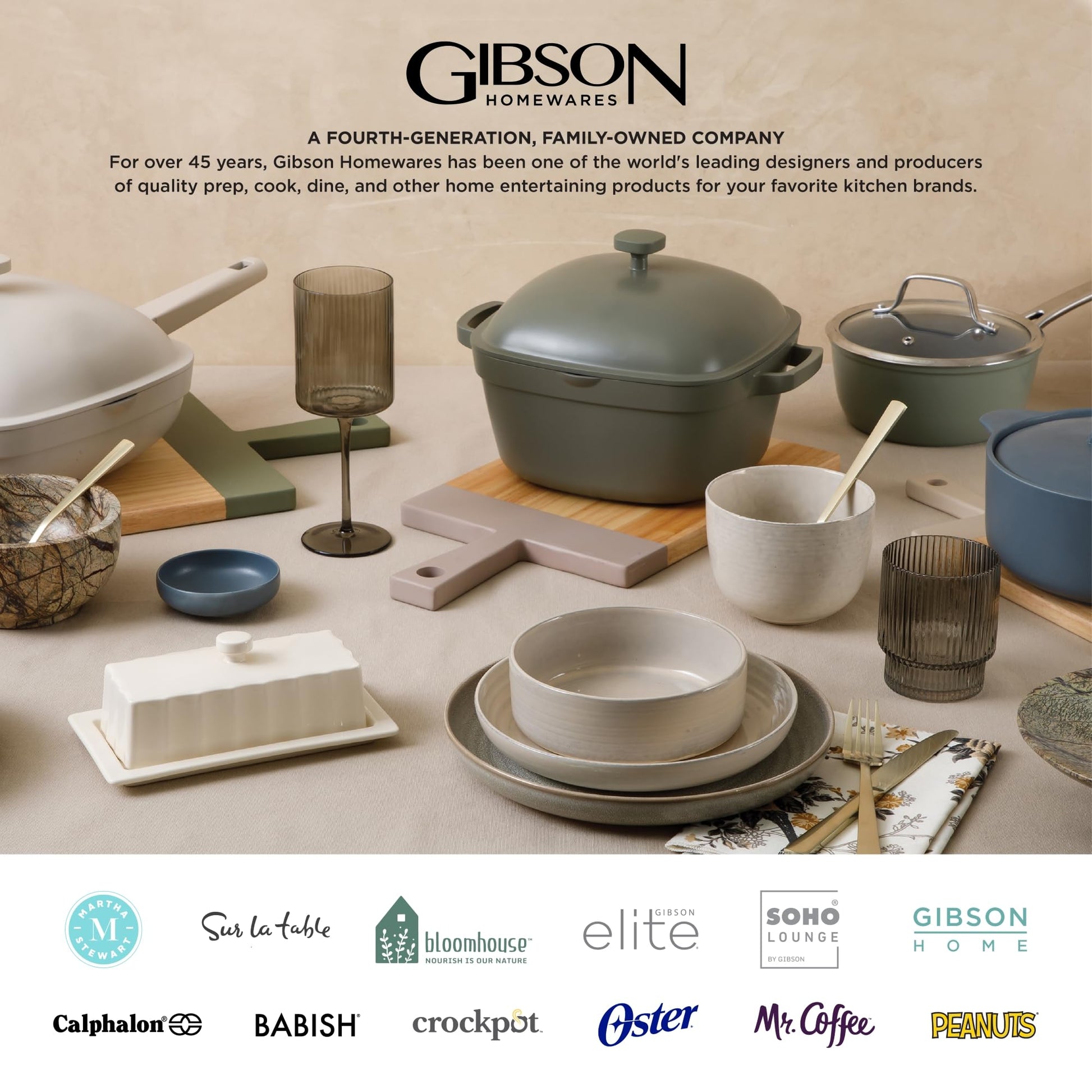 Gibson Home Zen Buffet Porcelain Chip and Scratch Resistant Dinnerware Plates, Bowls, and Mugs Set, Service for 4 (16pcs), White (Square Dishes)
