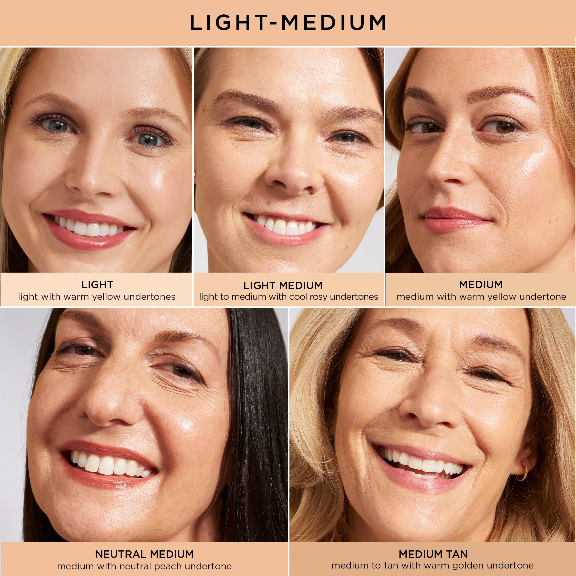 IT Cosmetics CC+ Nude Glow (Light Medium) - Medium Coverage Foundation with SPF 40 & Brightening Glow Serum, Lightweight Skin Tint, 2% Niacinamide + Hyaluronic Acid, Up to 24H Hydration - 1.08 fl oz