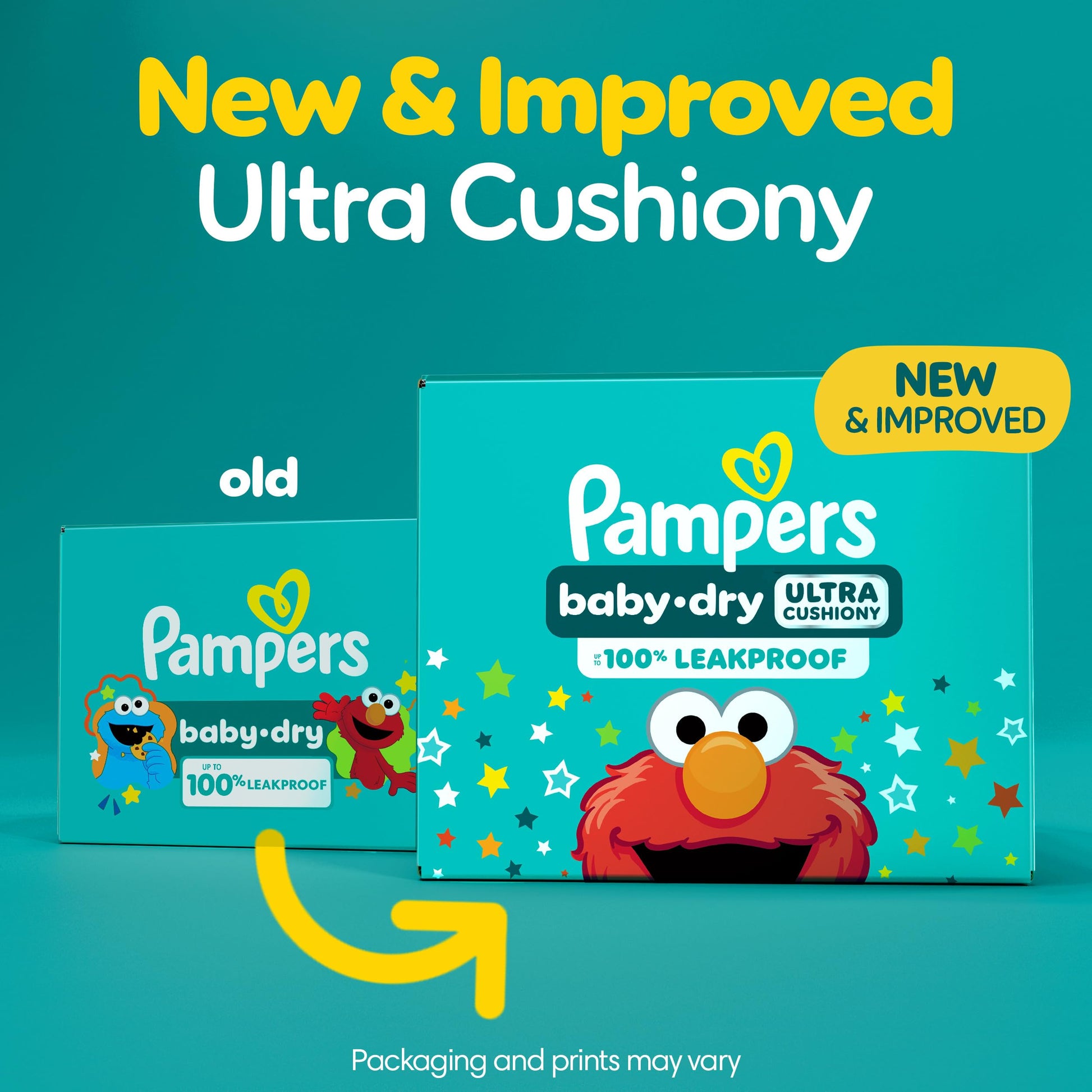 Pampers Diapers - Baby Dry - Size 6, 21 Count, Absorbent Disposable Infant Diaper (Packaging May Vary)