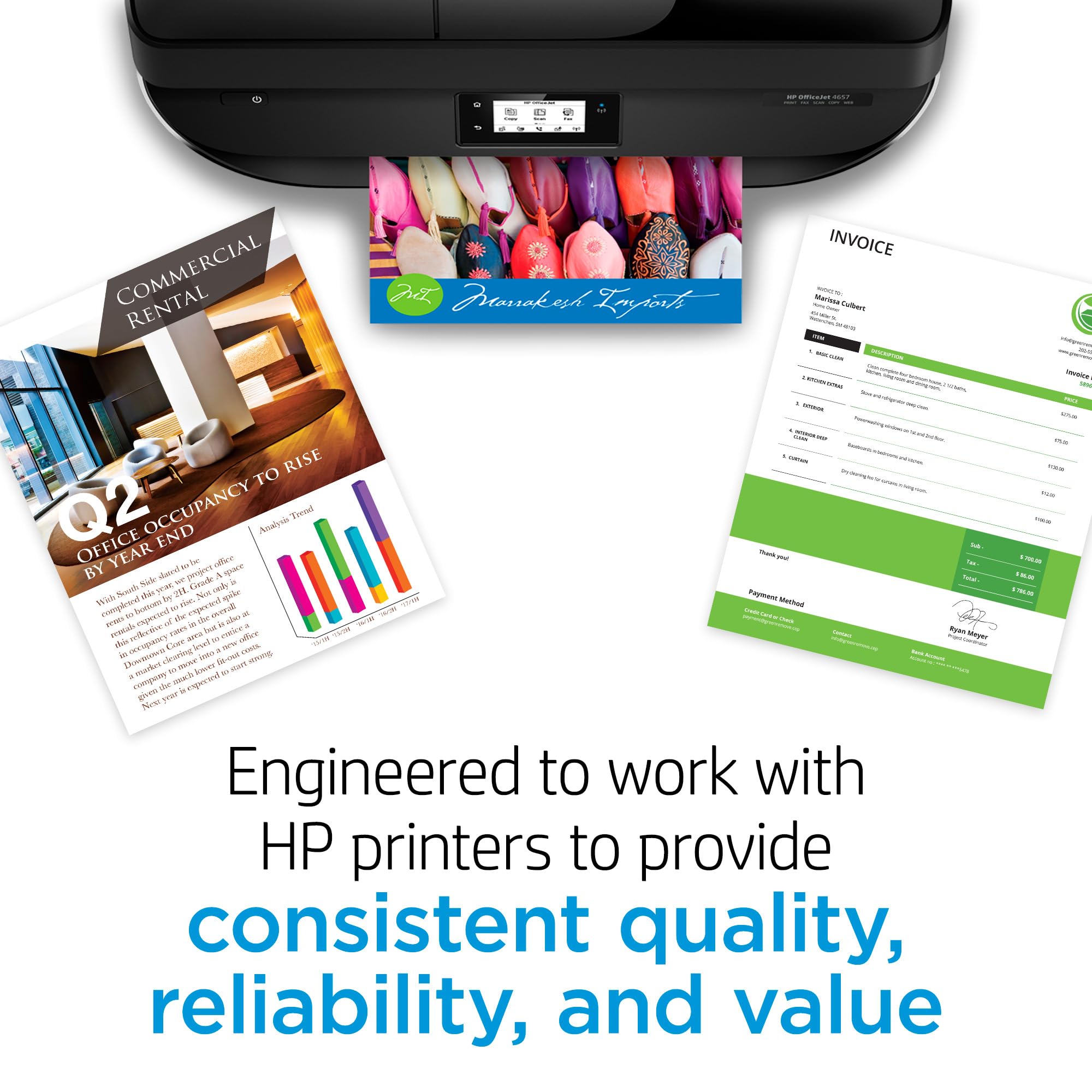 HP 951 Cyan, Magenta, Yellow Ink Cartridges for HP Printers (3 Pack) | Works with OfficeJet 8600, OfficeJet Pro 251dw, 276dw, 8100, 8610, 8620, 8630 | Eligible for Instant Ink | CR314FN