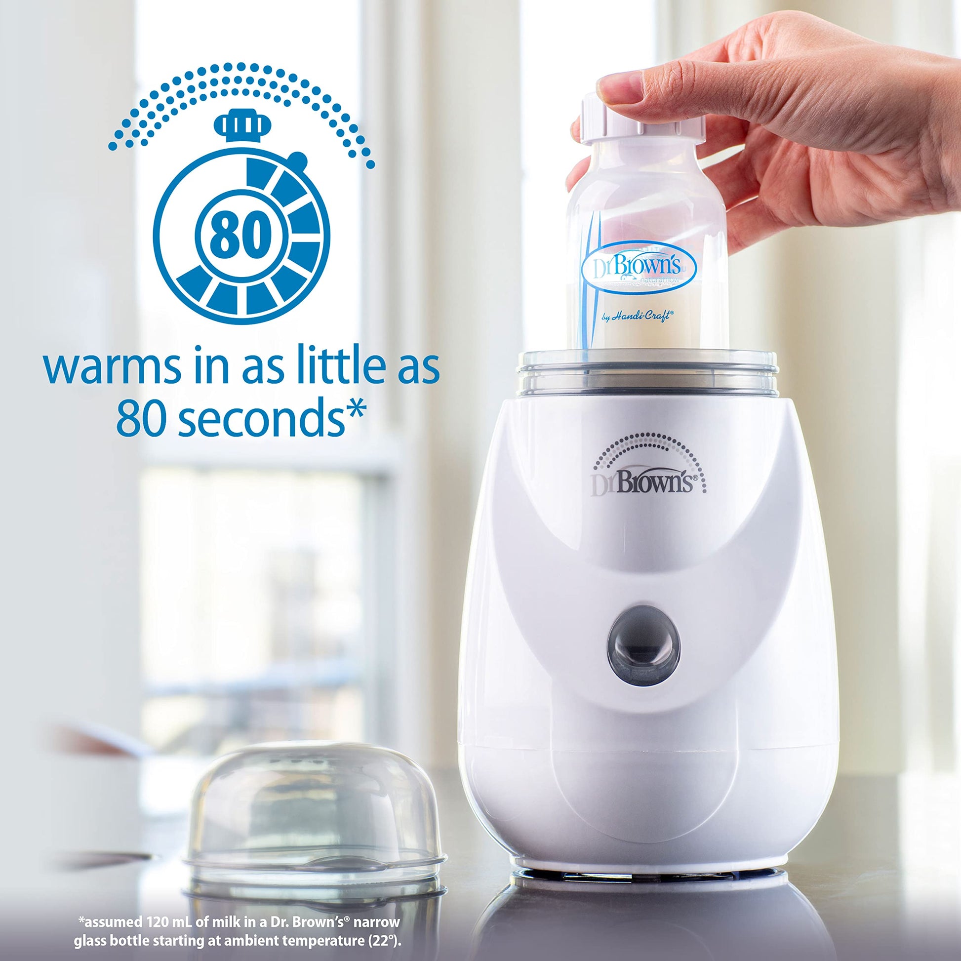 Dr. Brown's Insta-Feed Baby Bottle Warmer and Sterilizer for Baby Bottles and Baby Food Jars