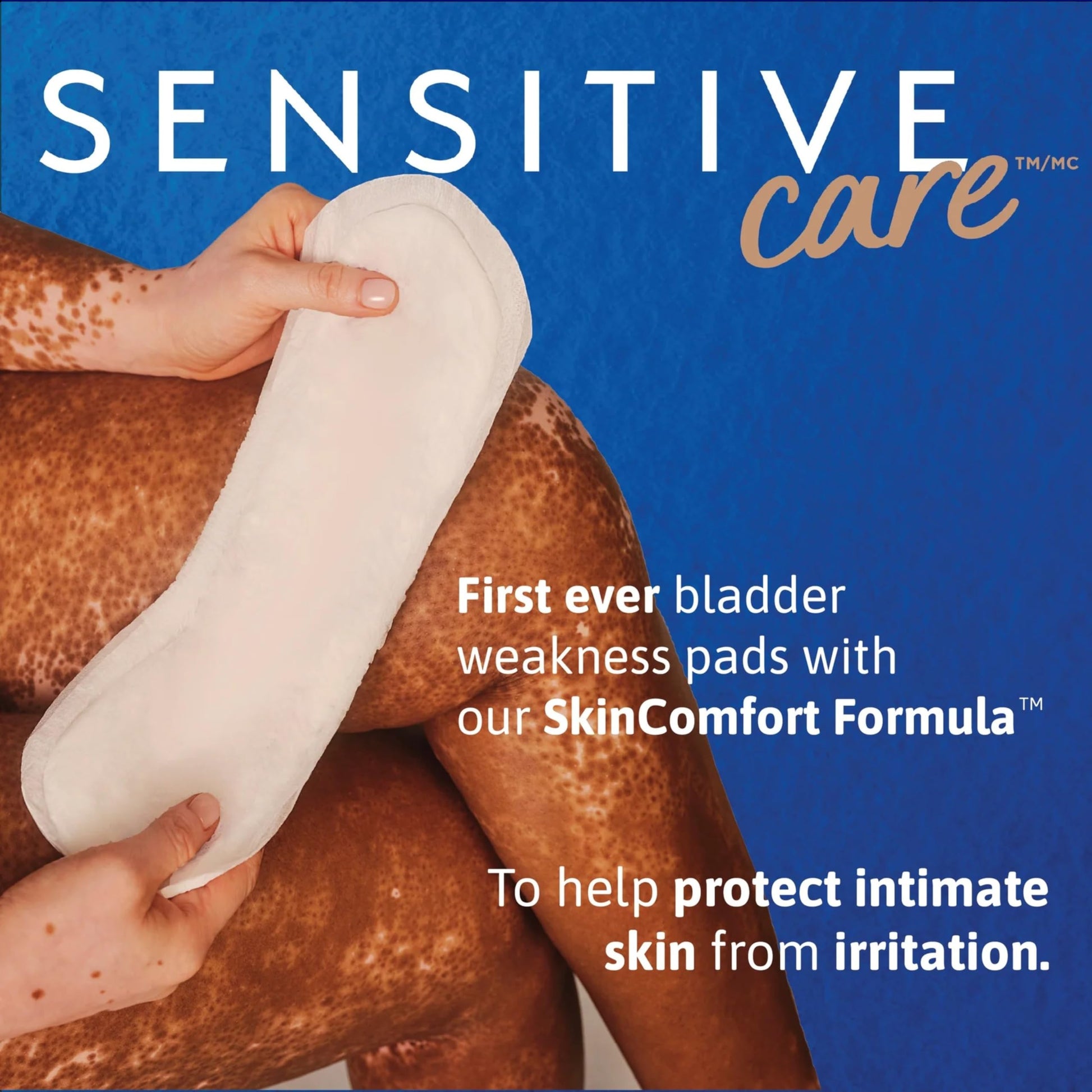 TENA Sensitive Care Maximum Absorbency Incontinence/Bladder Control Pad for Women, Regular Length, 56 Count