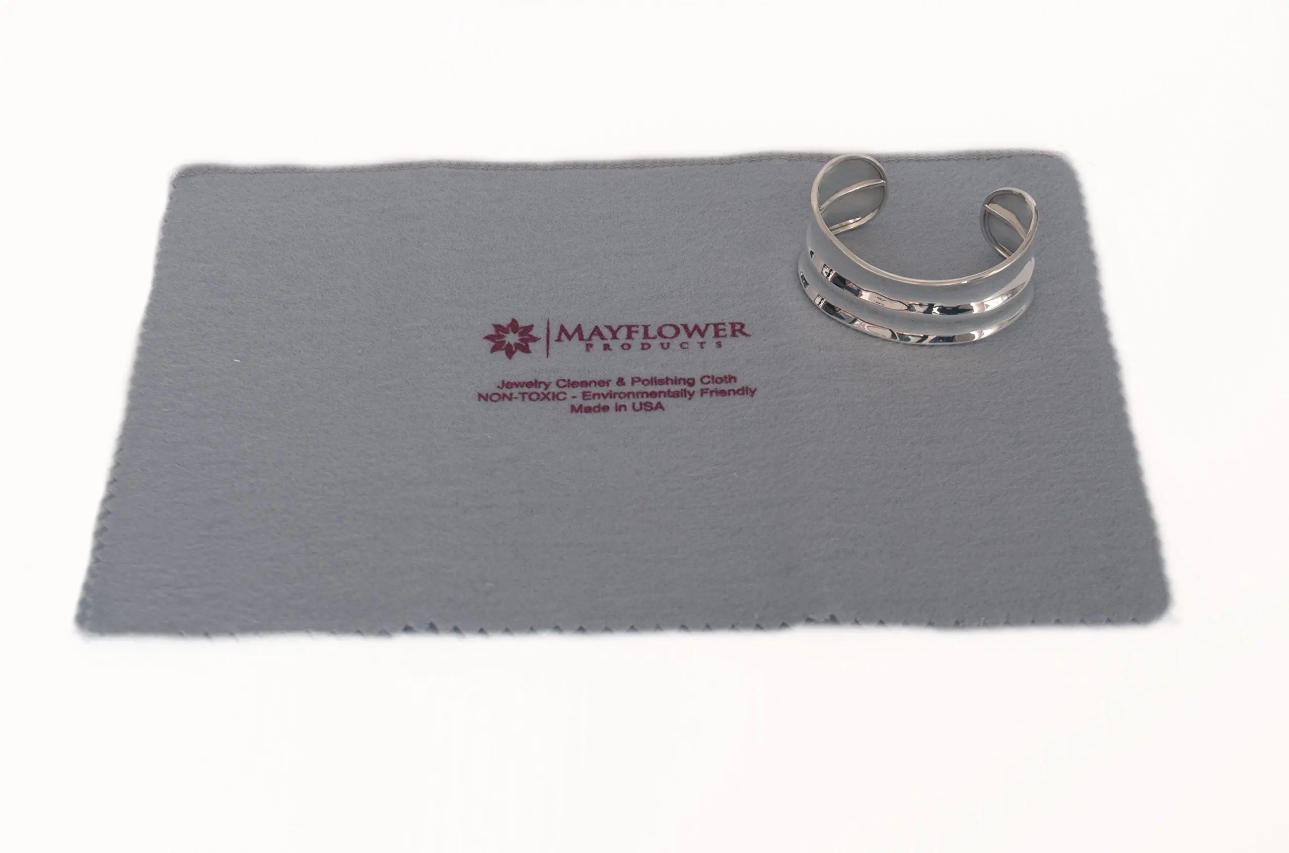 Pro Size Polishing Cleaning Cloth Pure Cotton Made in USA for Gold, Silver, and Platinum Jewelry, Eco Friendly Large Cleaner Cloth 11 x 14 in. Keeps Jewelry Clean and Shiny