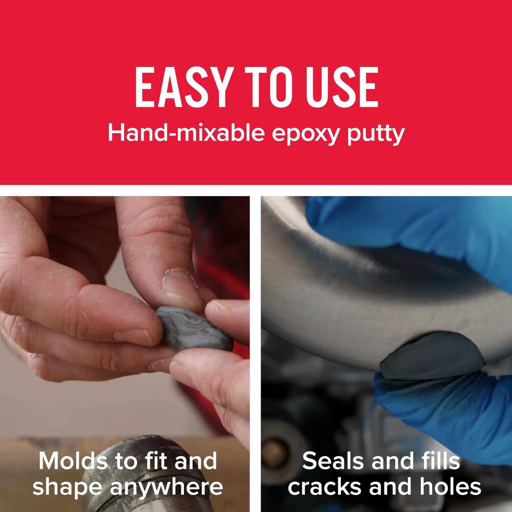 J-B Weld 8297 HighHeat 500 Degree Epoxy Putty Stick - 2 oz. , Grey