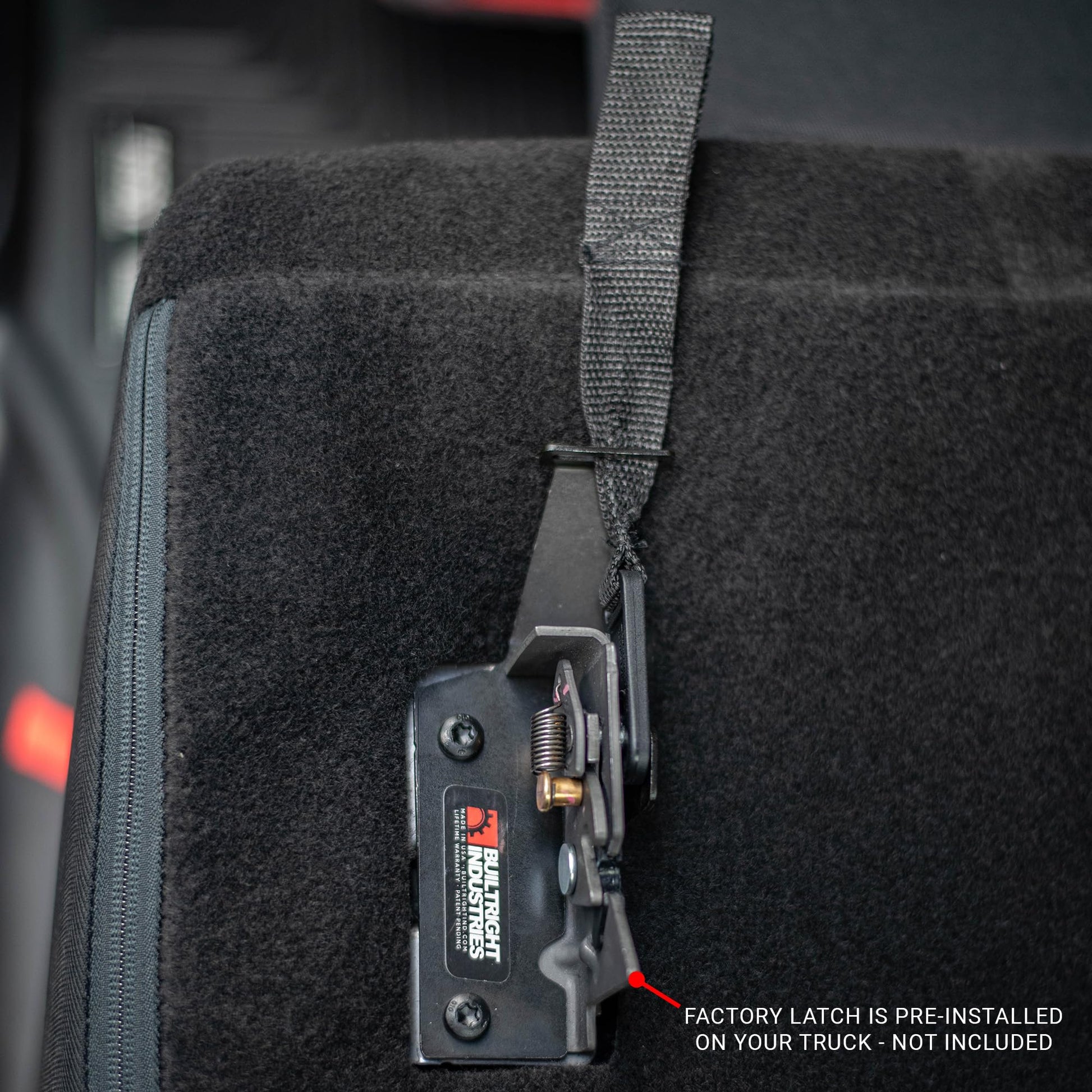 BuiltRight Industries Rear Seat Release for 2009–2025 Ford F-150, F-250, F-350, F-450 & Raptor – SuperCab & SuperCrew - The Original, Made in USA
