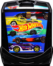 Hot Wheels 100-Car Storage Case - Large Capacity Organizer for 1:64 Die-Cast Vehicles with Handle and Latch, Durable Portable Carrying Case for Kids, Travel, and Toy Car Collectors