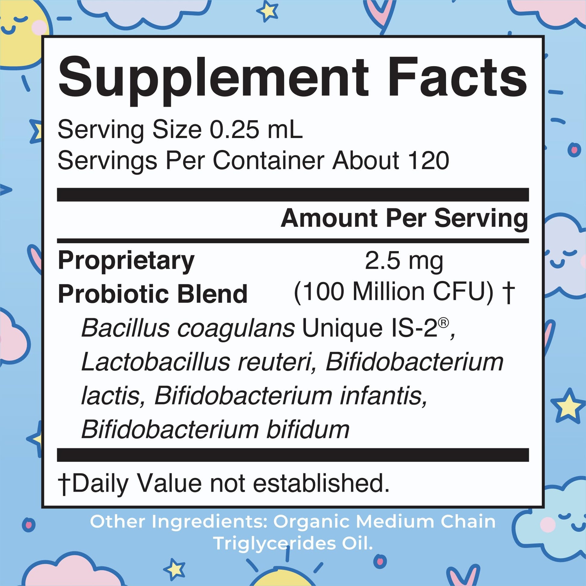 MaryRuth Organics USDA Organic Infant Liquid Probiotic Drops | Baby Essentials | Probiotics for Infants | Baby Probiotic Drops | Proprietary Probiotic Blend | Vegan | Non GMO | 125 Servings