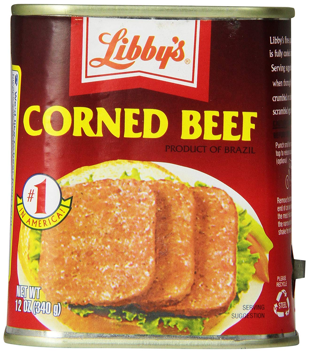 Libby's، لحم بقري معلب، 12 أونصة