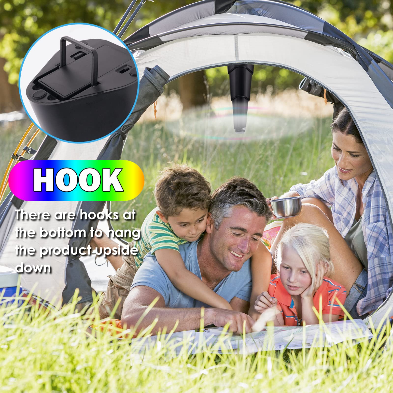KTDRJN Fly Fans for Tables,Food Indoor Outside,4 Pack Portable Outdoor Picnic Fan,Batteries Powered Table Restaurant, Party, Home,Outdoor Dinner(Black)