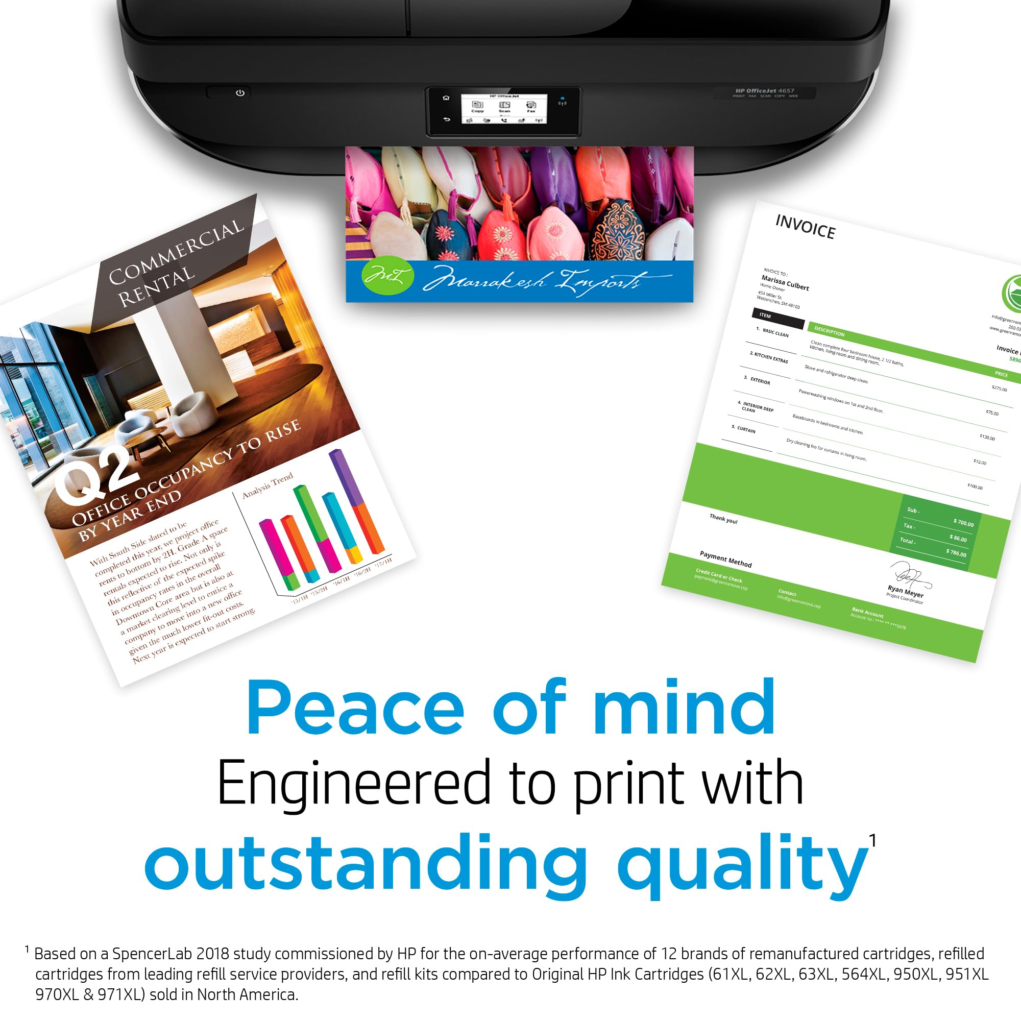 HP Original 67 Tri-Color / 67XL Black Ink Cartridges (2-Pack) | Works DeskJet 1255, 2700, 4100 Series Envy 6000, 6400 Series | Eligible for Instant Ink | 3YP30AN