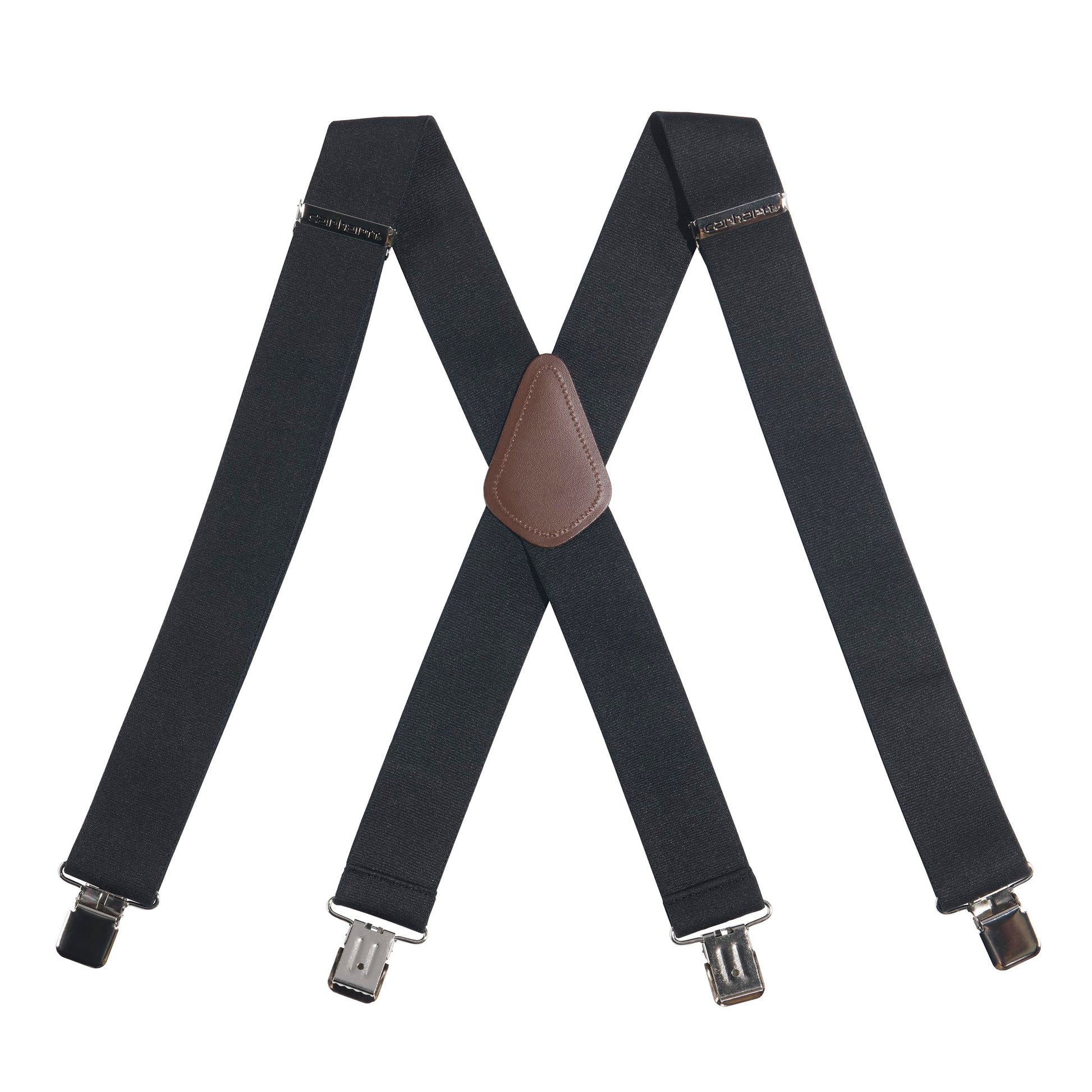 Carhartt Rugged Flex Elastic Suspenders Black, One Size (52” Maximum Length) Suspender Width: 2"