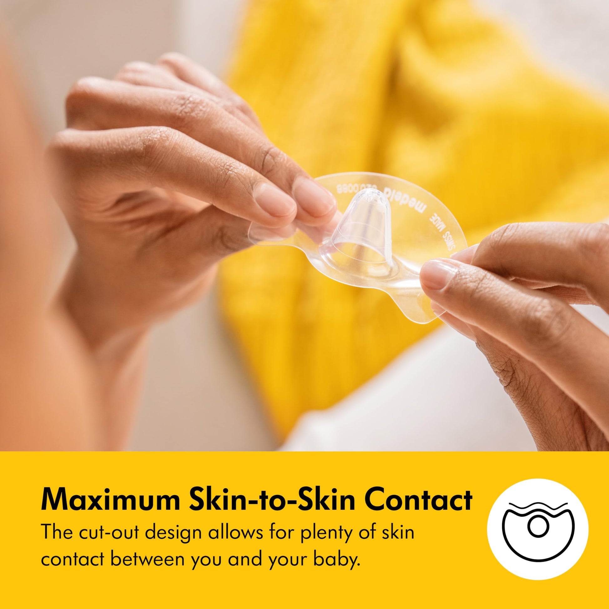 Medela Contact Nipple Shields, Medium 20mm | for Latching Difficulties During Breastfeeding, Flat or Inverted Nipples