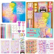 OIHEW 2 PC DIY Journal Kit for Girls Age 8-14, DIY Journal Set for Teen Girl,Christmas|Birthday Gift for 8 9 10 11 12 13 14 Year Old Girl Ideas, Stationery|Scrapbook|Diary Art Crafts Supplies Toy Set