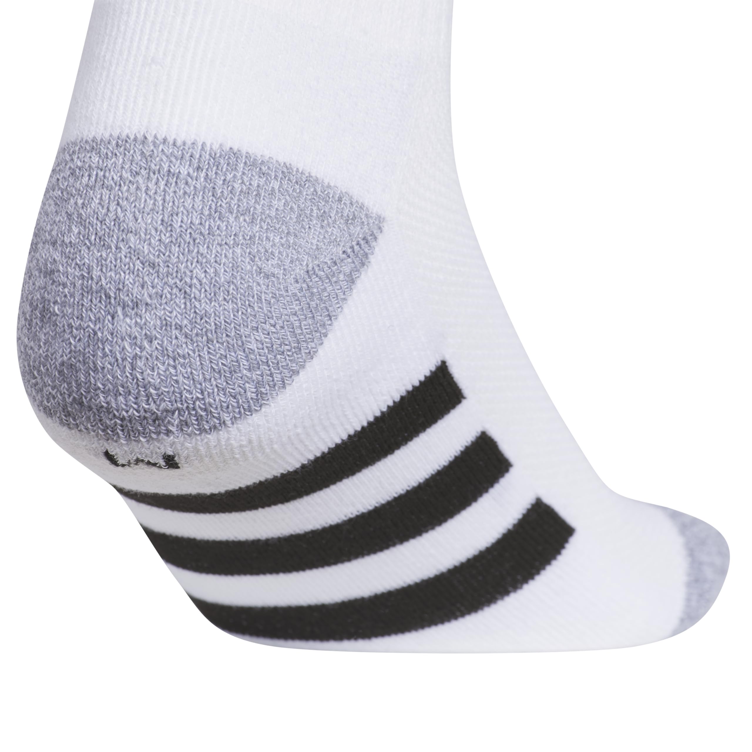 adidas Unisex Kids Crew Socks for Boys and Girls Youth (6-Pack) Athletic Cushioned and Comfortable, Tall Mid-Calf