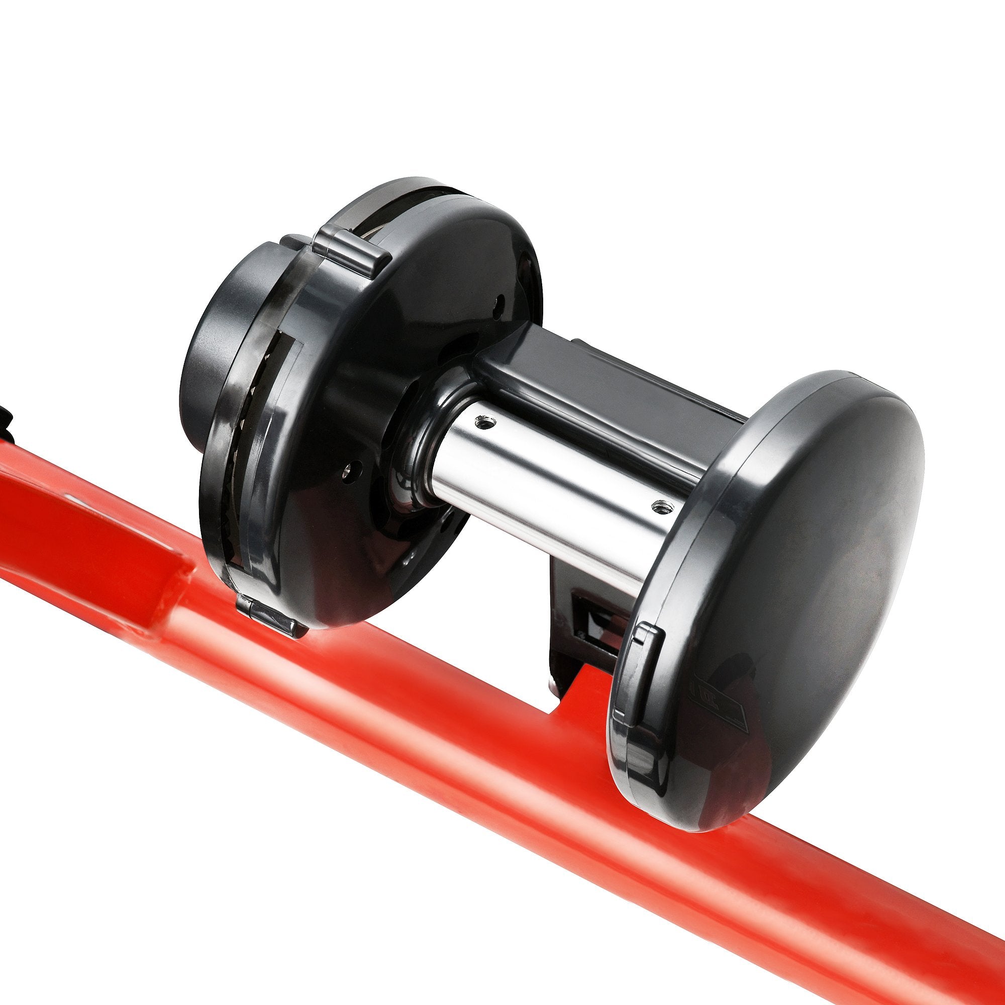 RAD Cycle Products Max Racer 7 Levels of with Smooth Magnetic Resistance Bicycle Trainer Allows You to Work Out with Your Bike