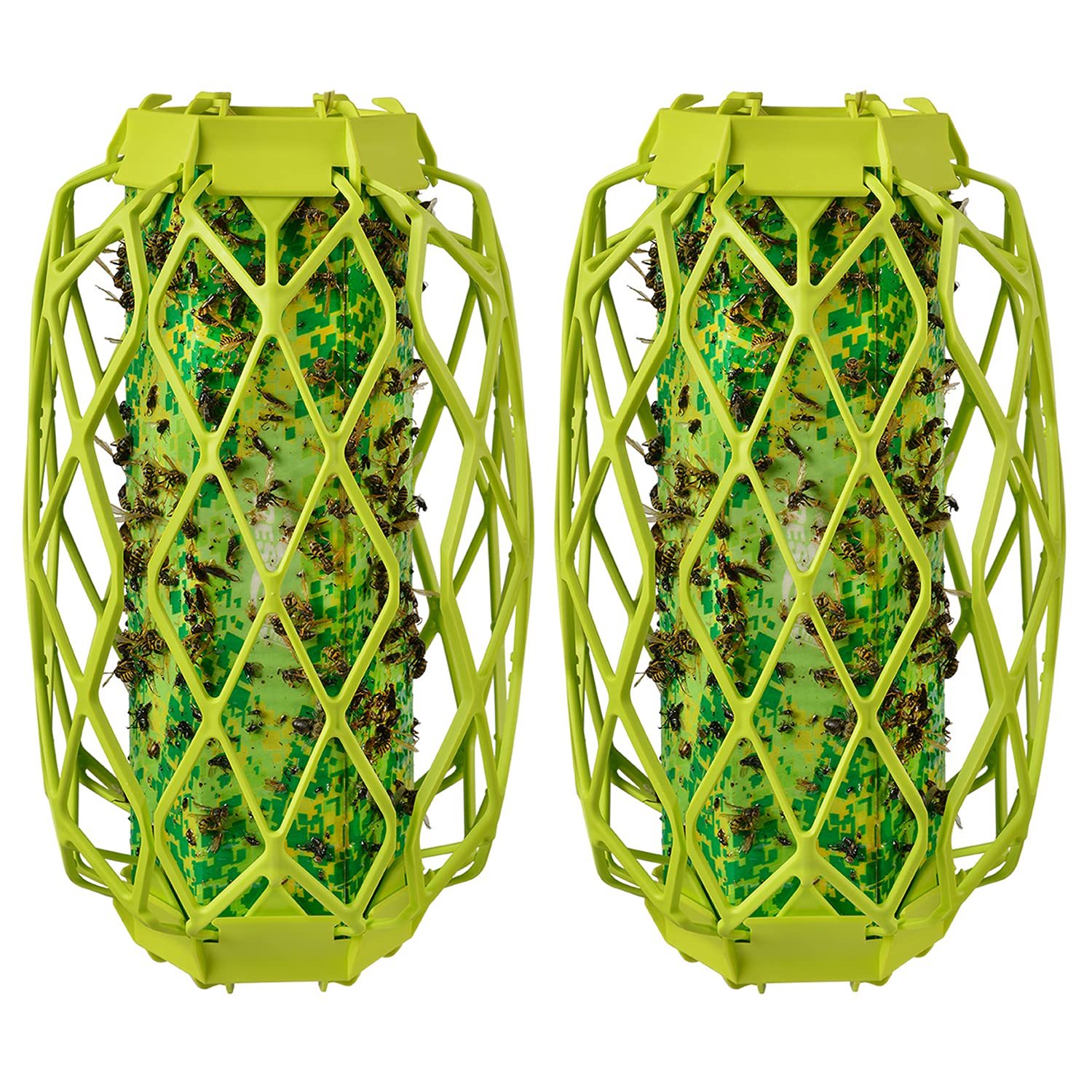 RESCUE! VisiLure TrapStik for Wasps, Mud Daubers, Carpenter Bees - 2 Pack