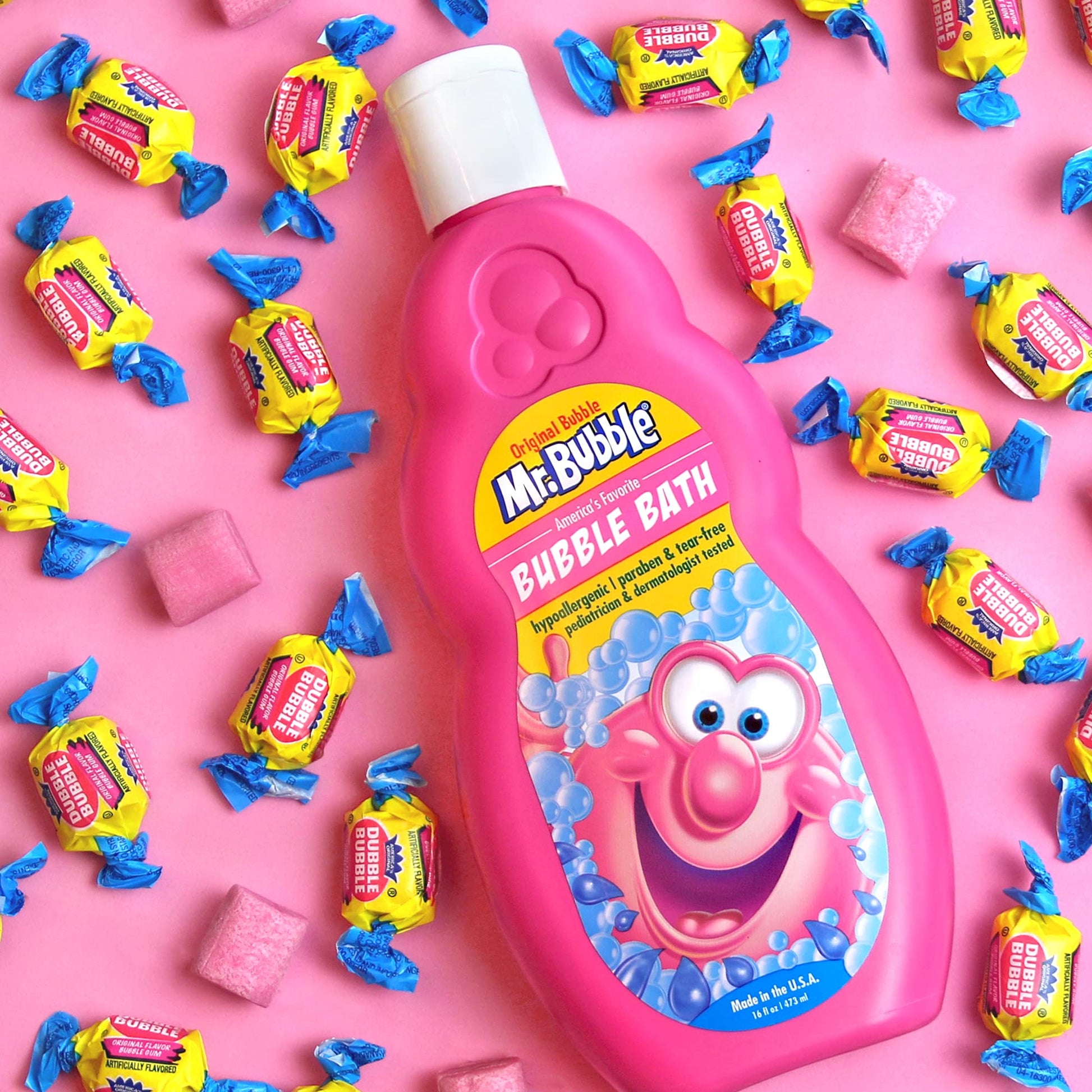 Mr. Bubble Original Bubble Bath - Great for Your Baby, Kids, and Adults - Hypoallergenic, Tear Free Bubble Bath Solution (2 Bottles, 16 fl oz Each)