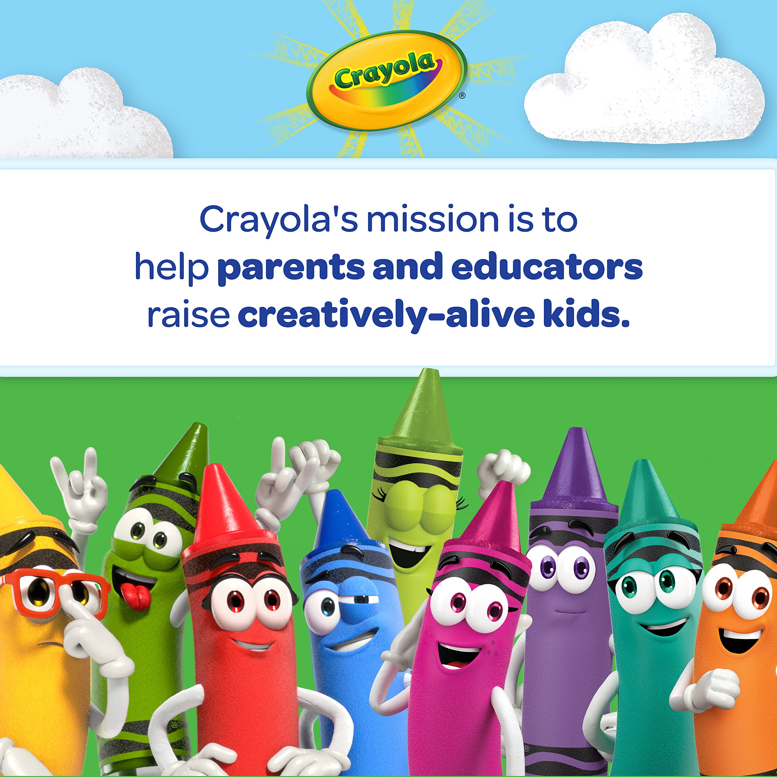 Crayola Large Egg Crayons (12ct), Jumbo Washable Crayons for Toddlers, Preschool Art Supplies for Toddlers, Classroom Must Have, Ages 1+