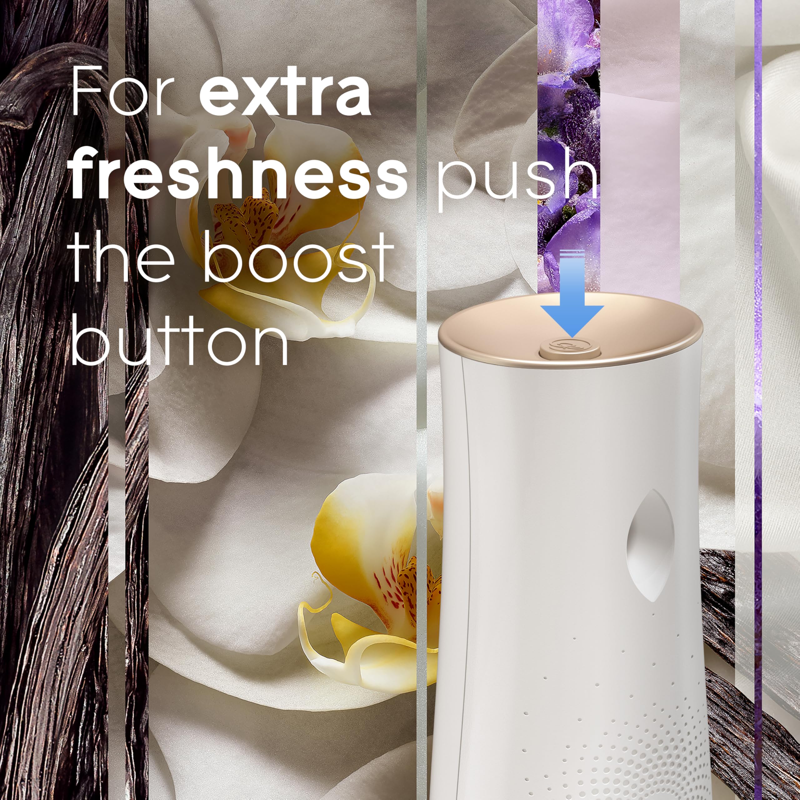 Glade Automatic Spray Refill, Air Freshener for Home and Bathroom, Lavender & Vanilla, 6.2 Oz, 2 Count