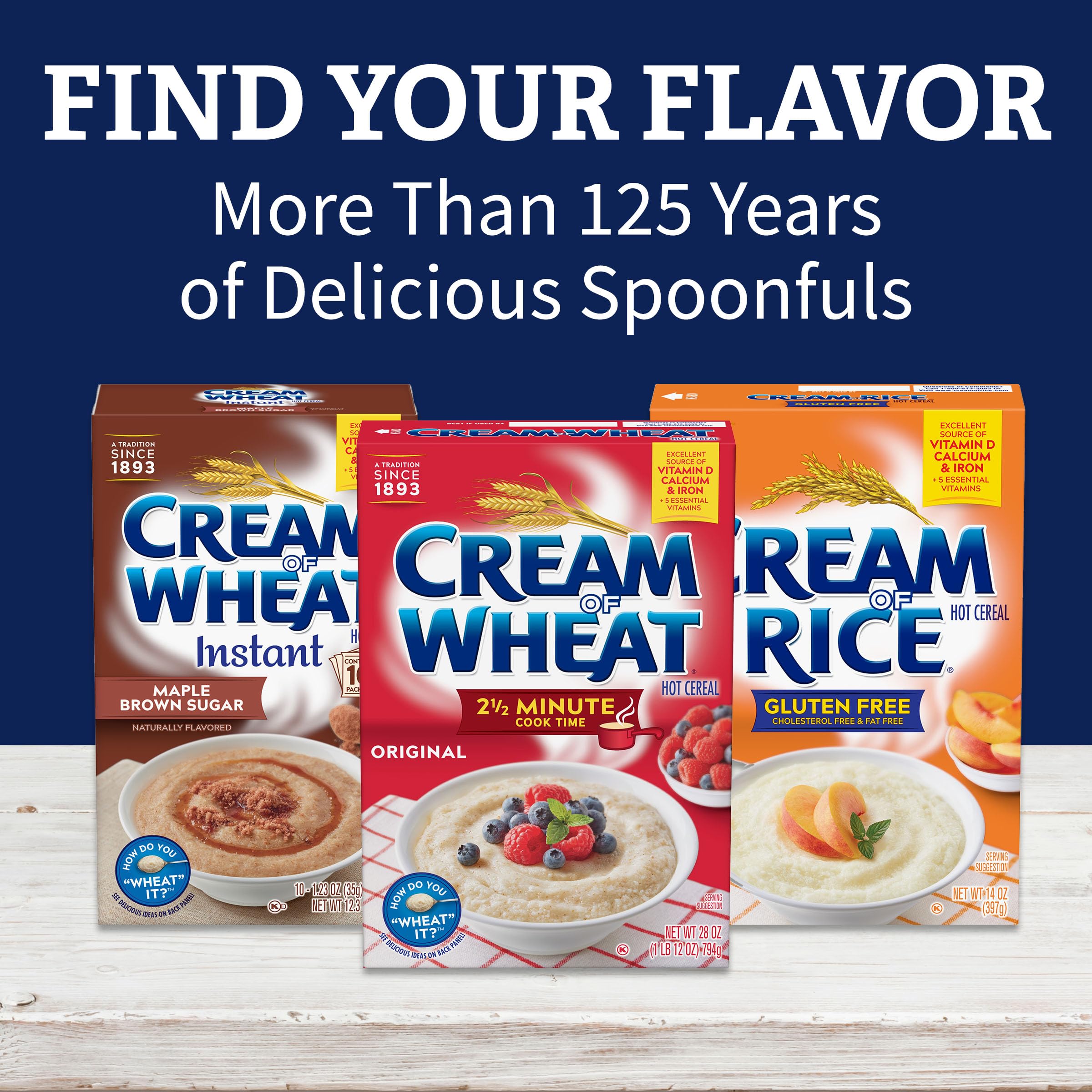 Cream of Rice Gluten Free Hot Cereal, 14 Ounce