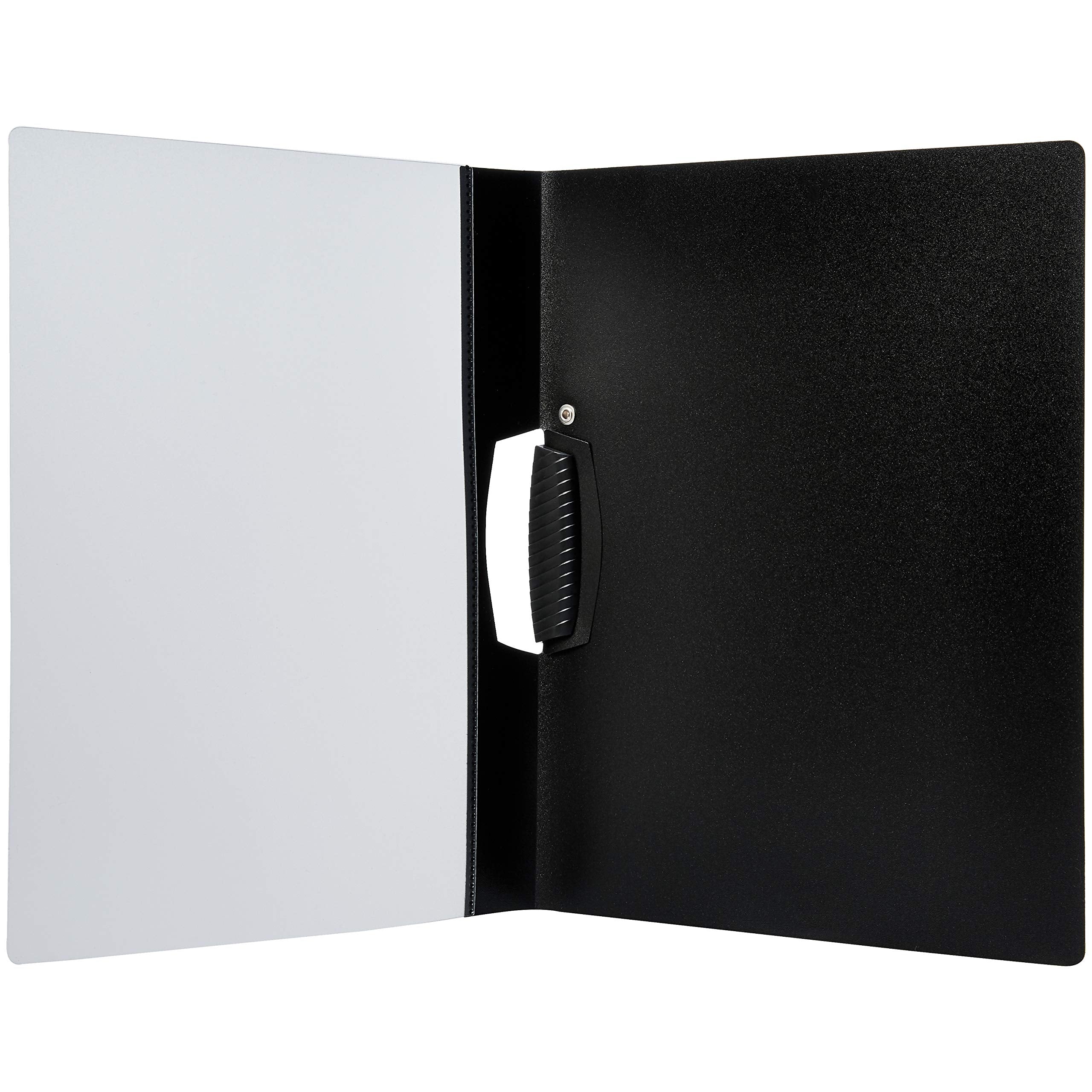 Amazon Basics Report Folder Cover with Clip, Pack of 10, Grey, 9 x 10.5 inches