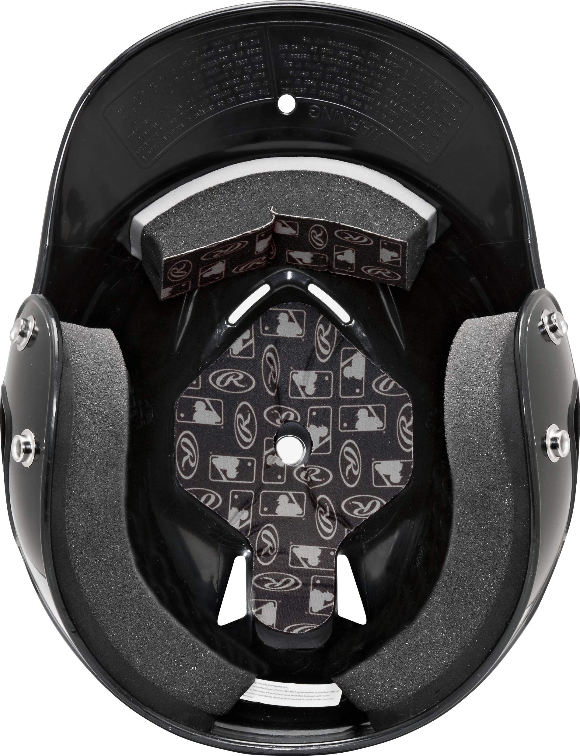 Rawlings | COOLFLO Batting Helmet | 6 1/2" - 7 1/2" One Size Fits Most | Black
