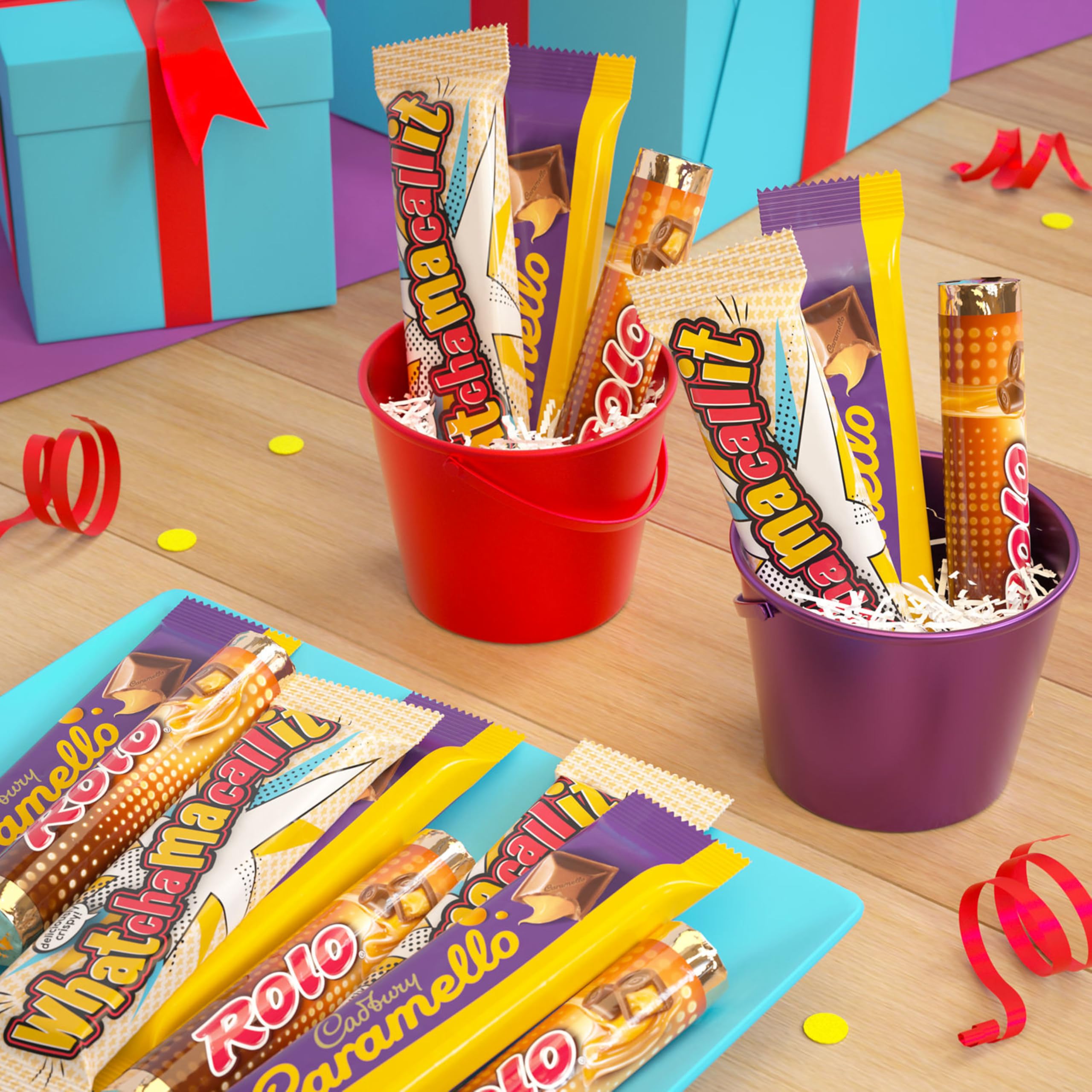 Hershey Assorted Caramel Candy Box, 29.4 oz (18 Pieces)