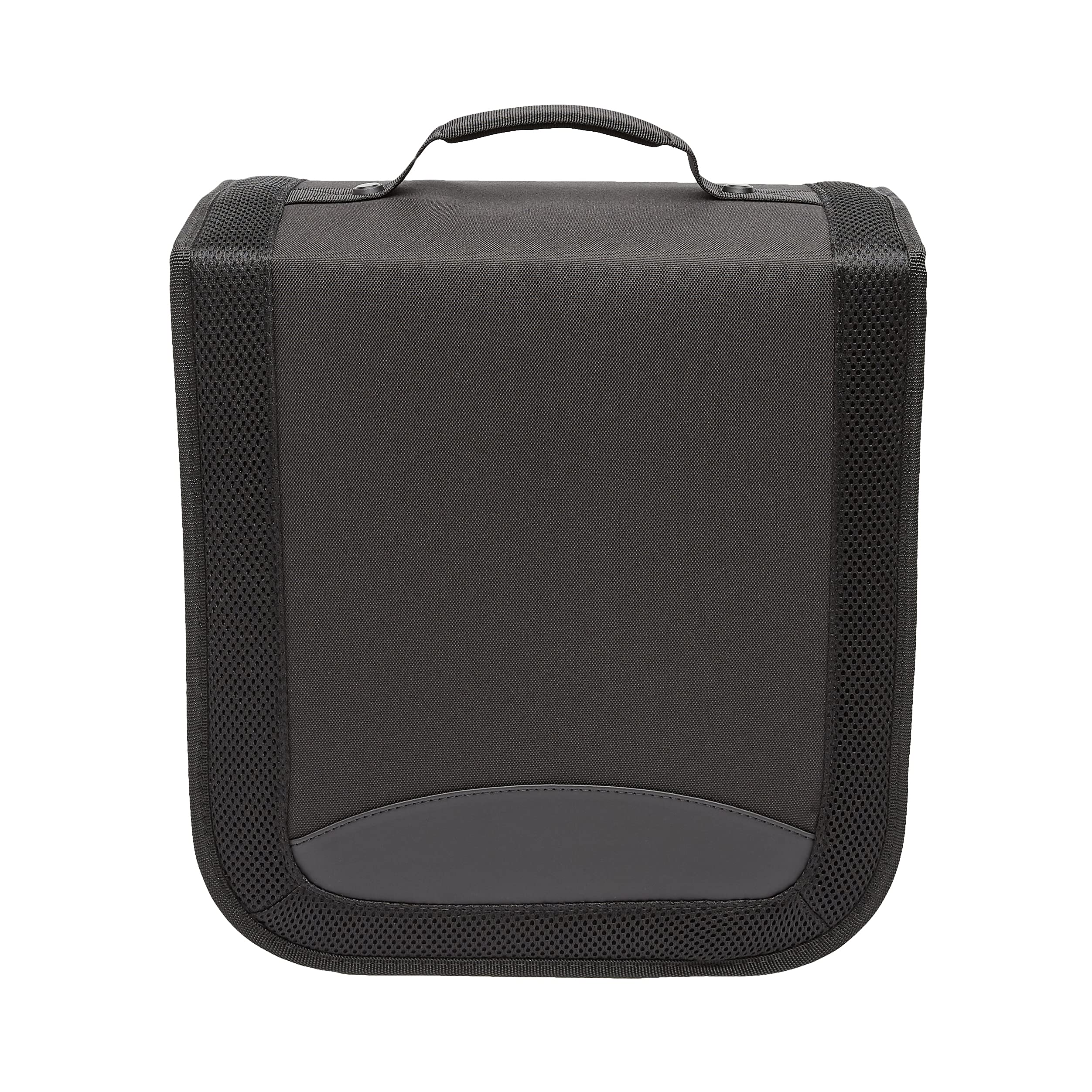 Basics Polyester CD/DVD Portable Storage Binder, 400-capacity, Black