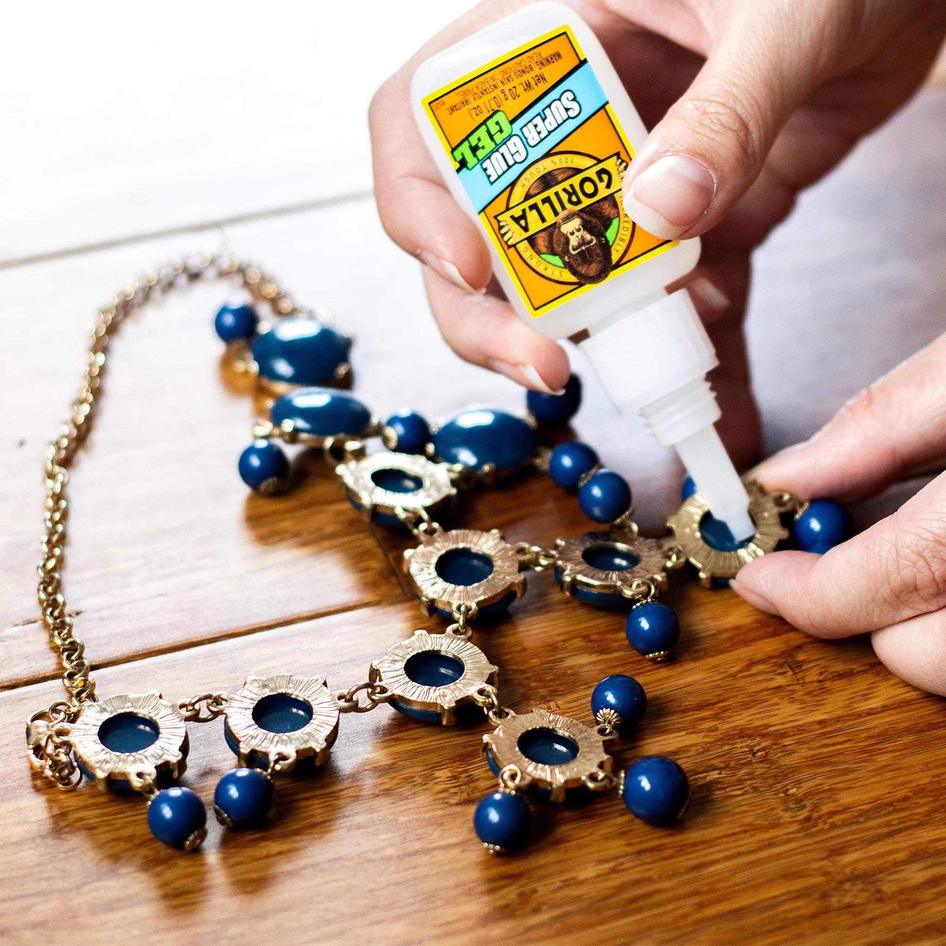 Gorilla Super Glue Gel, Clear Glue, 20 Gram (Pack of 2) - All Purpose and Fast Setting for Projects and Repairs
