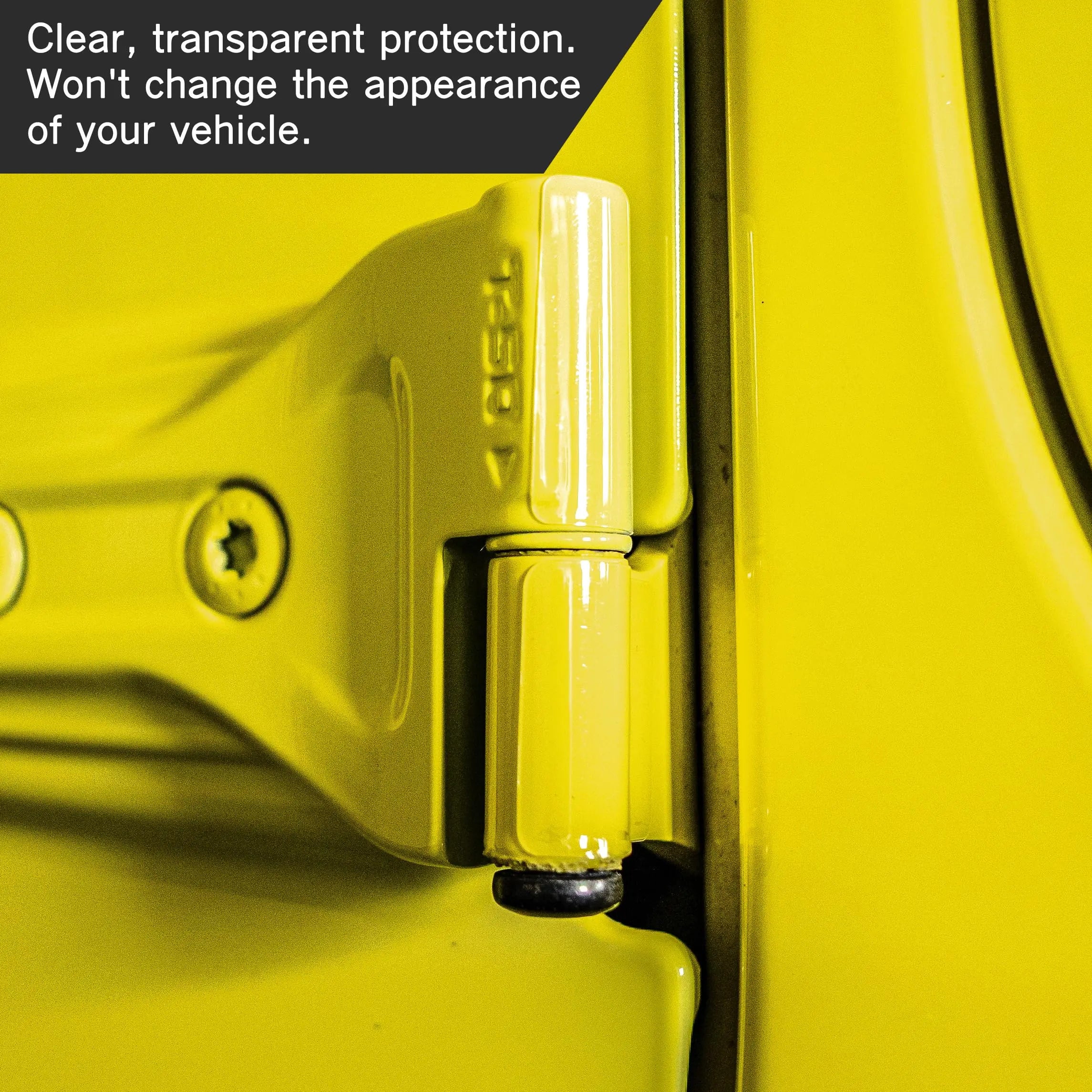 Rock Stopperz Door Hinge Protection Kit - Compatible with Jeep Wrangler JL/JLU/Gladiator - 2 or 4 Door (2019 - Current. Coverage for 5 Doors Total)