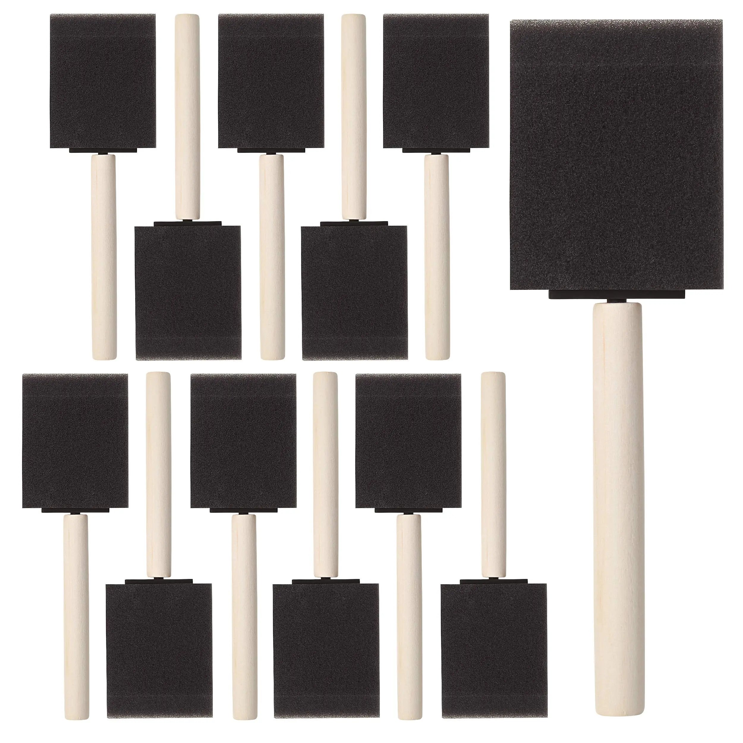 Bates- Foam Paint Brushes, 2 Inch, 16 Pack, Sponge Brushes, Sponge Paint Brush, Foam Brushes for Painting, Foam Brushes for Staining, Paint Sponges, Foam Brushes for Mod Podge Brushes